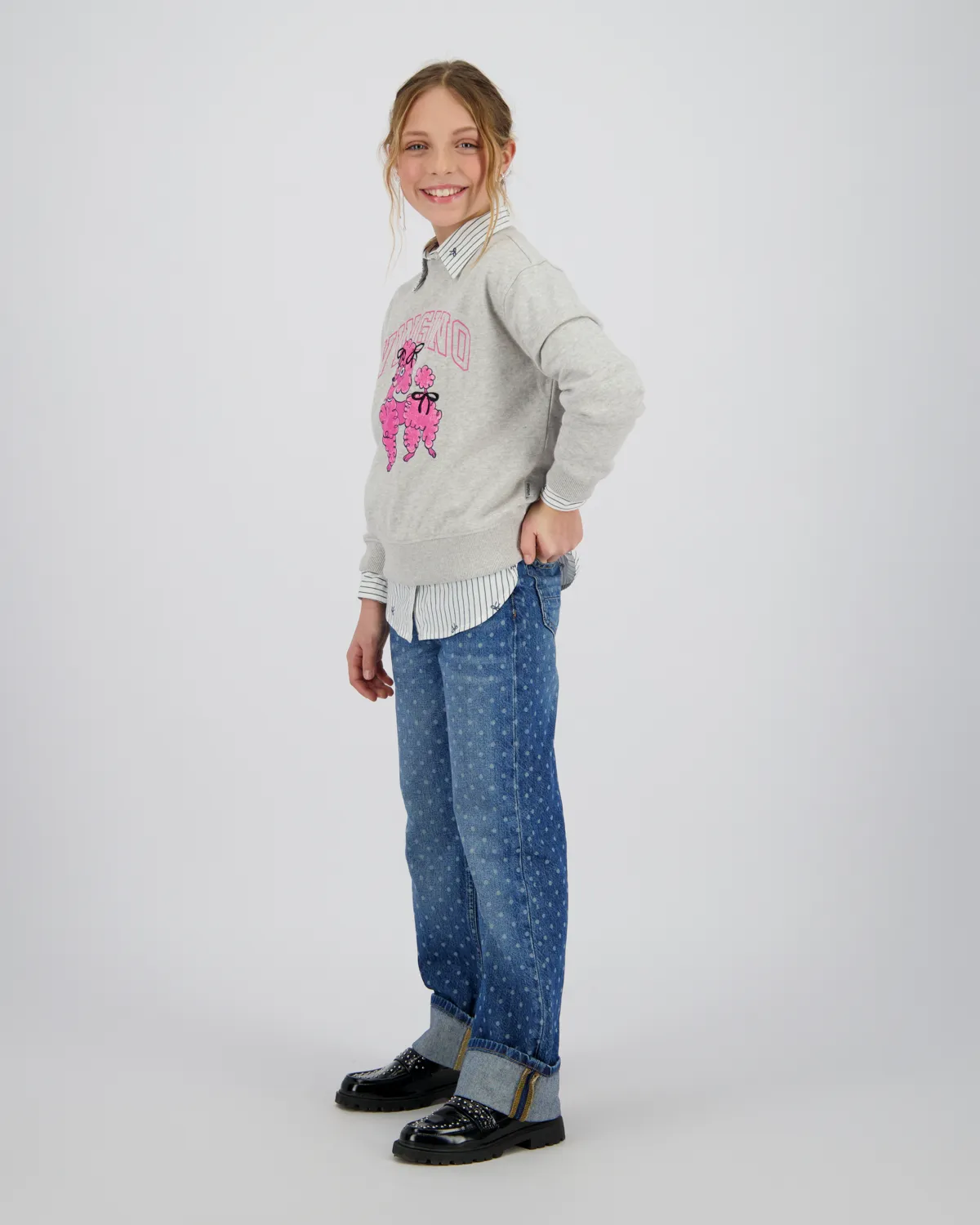 Mädchen Sweatshirt Nirone | Grau