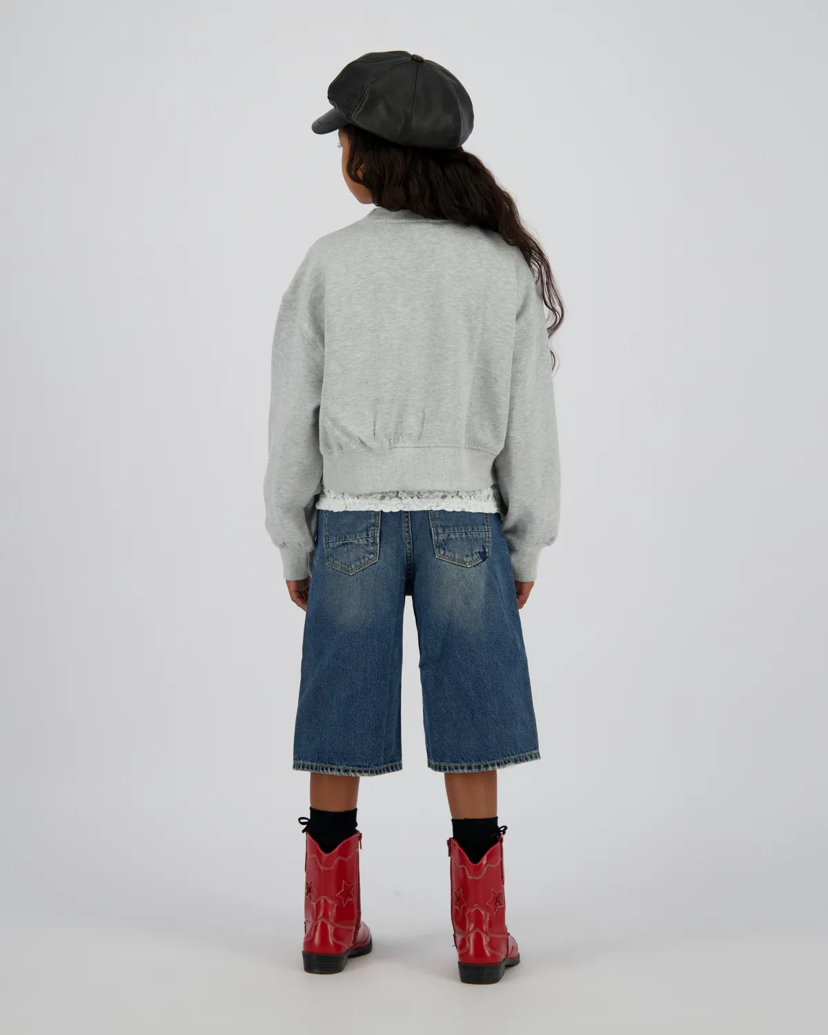 Mädchen Sweatshirt Nomire | Grau