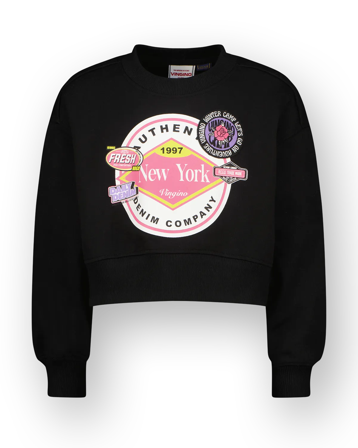 Mädchen Sweatshirt Nomire | Schwarz