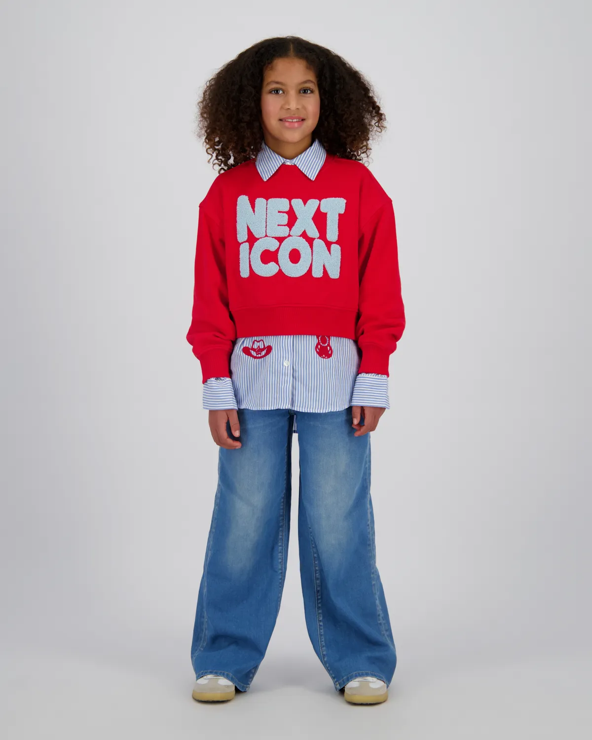 Mädchen Sweatshirt Nomee | Rot