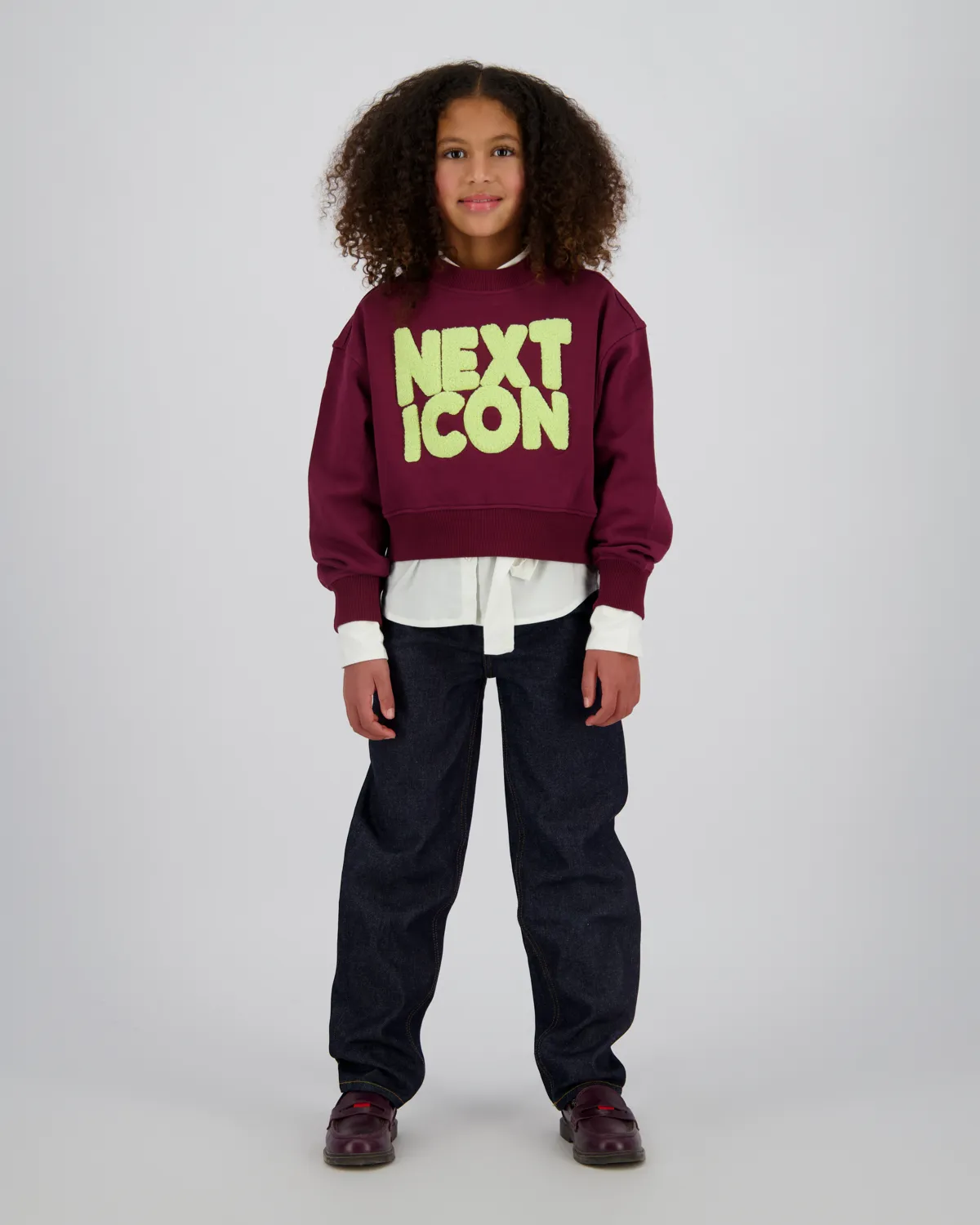 Mädchen Sweatshirt Nomee | Rot
