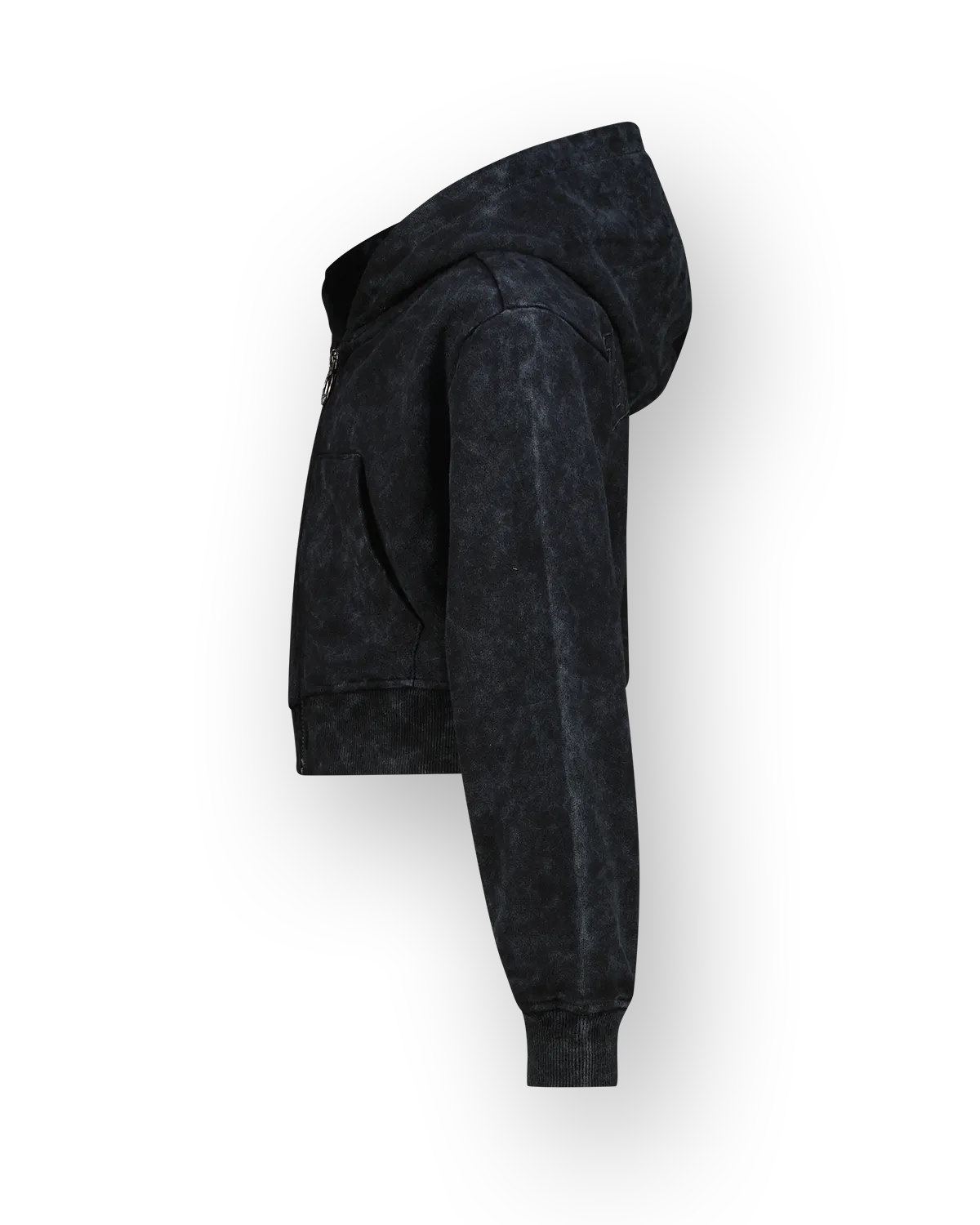 Mädchen Weste Basic-Zip hoody | Grau