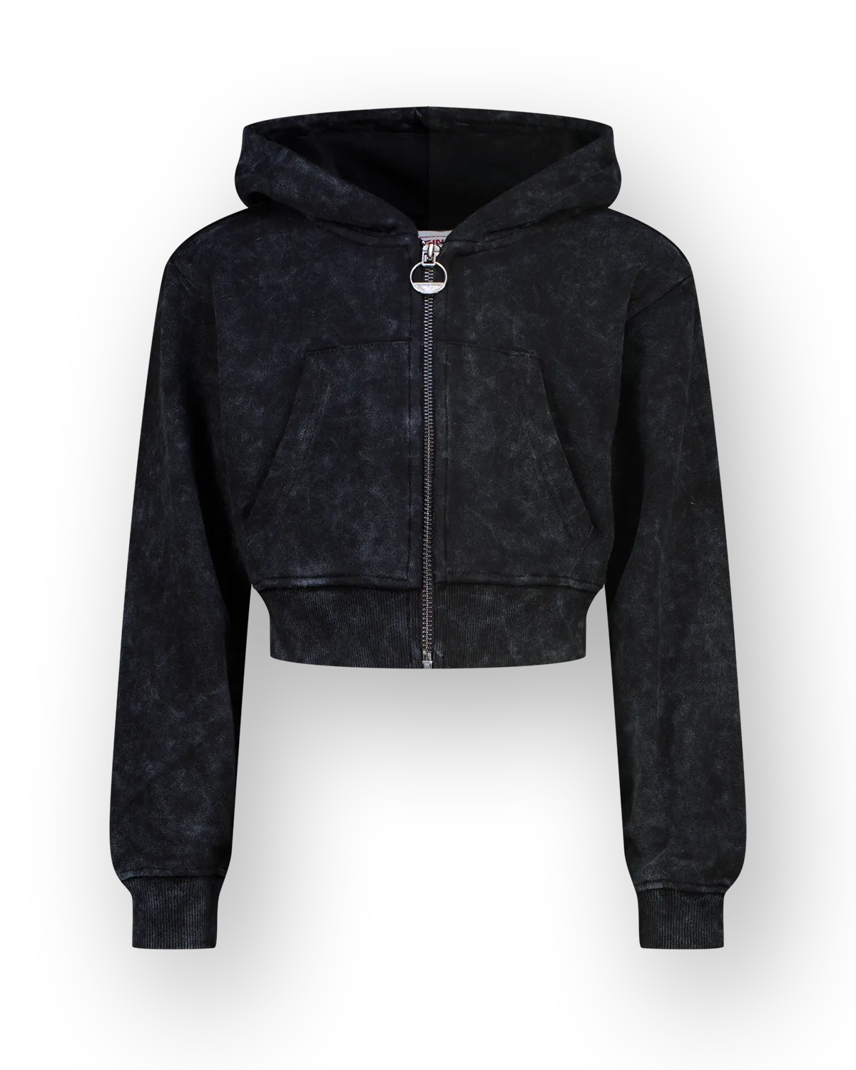 Mädchen Weste Basic-Zip hoody | Grau
