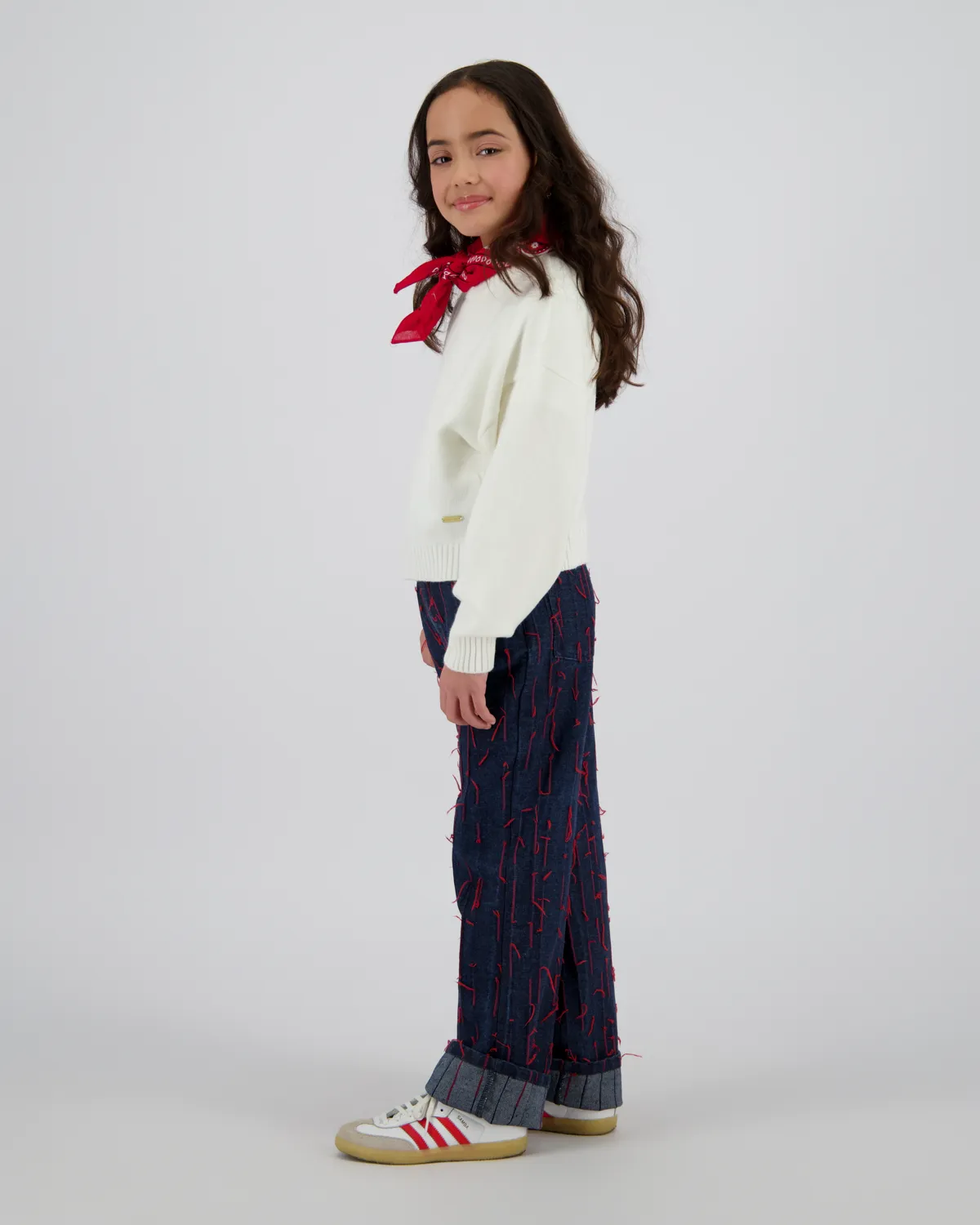 Mädchen Pullover Melina | Weiß