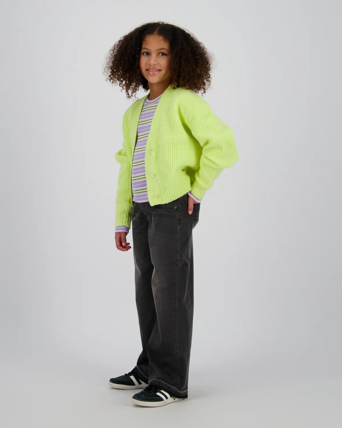 Mädchen Cardigan Manda | Grün