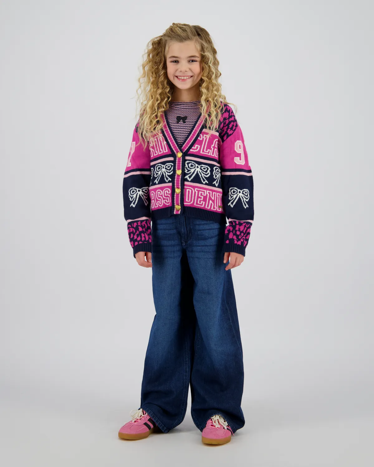 Mädchen Cardigan Mindy | Blau