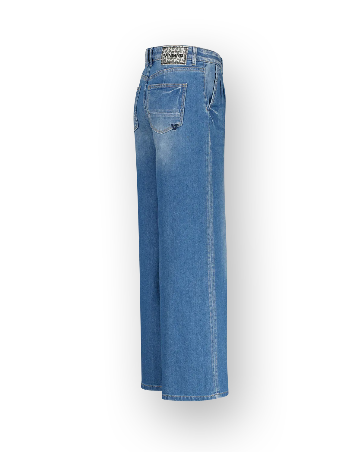 Mädchen Extra wide leg Jeans Cathy | Blau