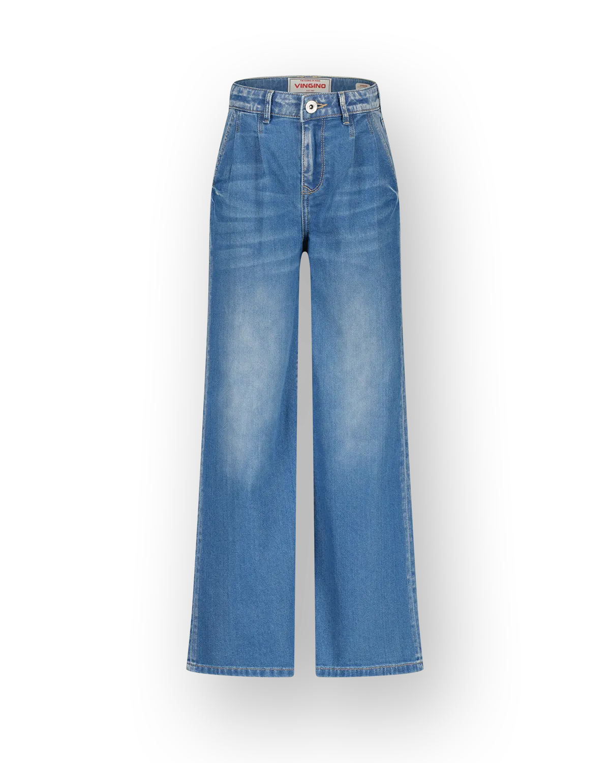 Mädchen Extra wide leg Jeans Cathy | Blau