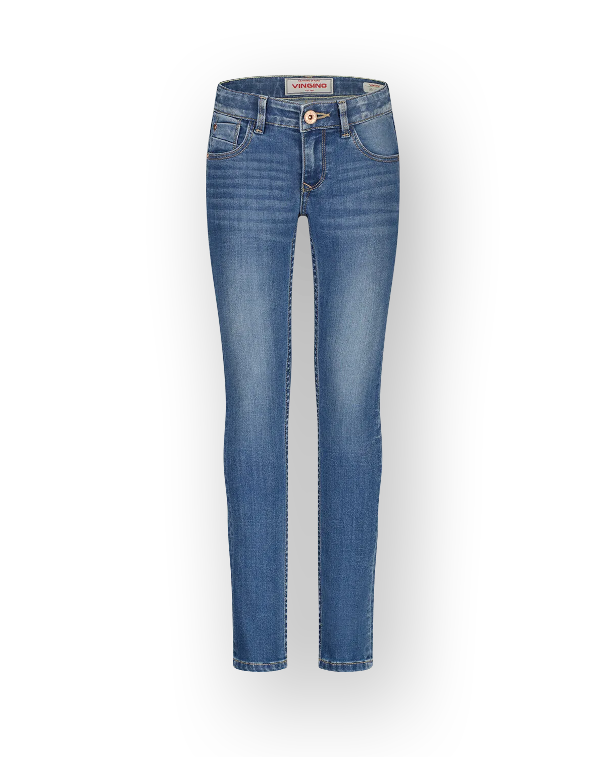 Mädchen Skinny Jeans Amia | Blau