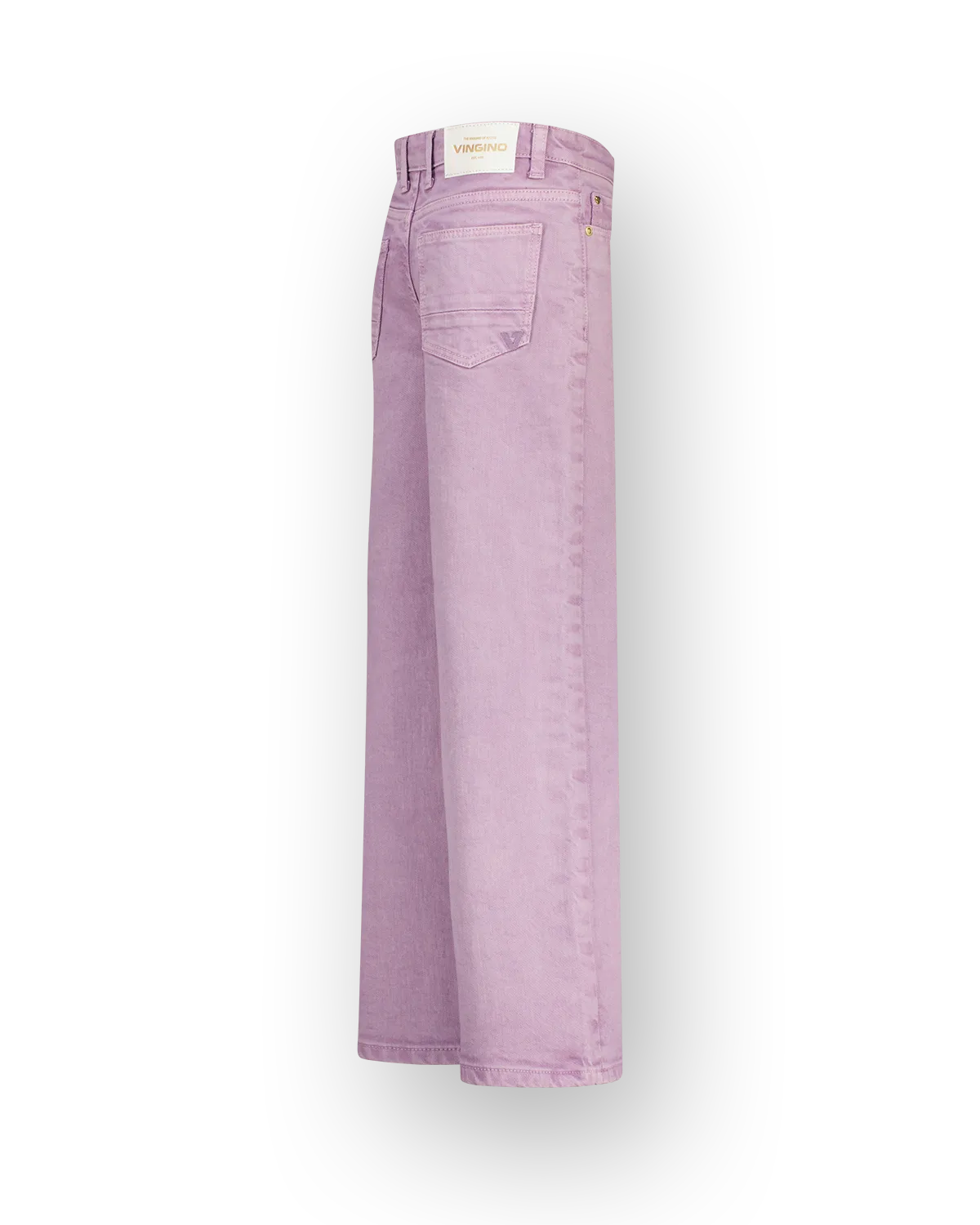 Mädchen Extra wide leg Jeans Cassie Color | Lila