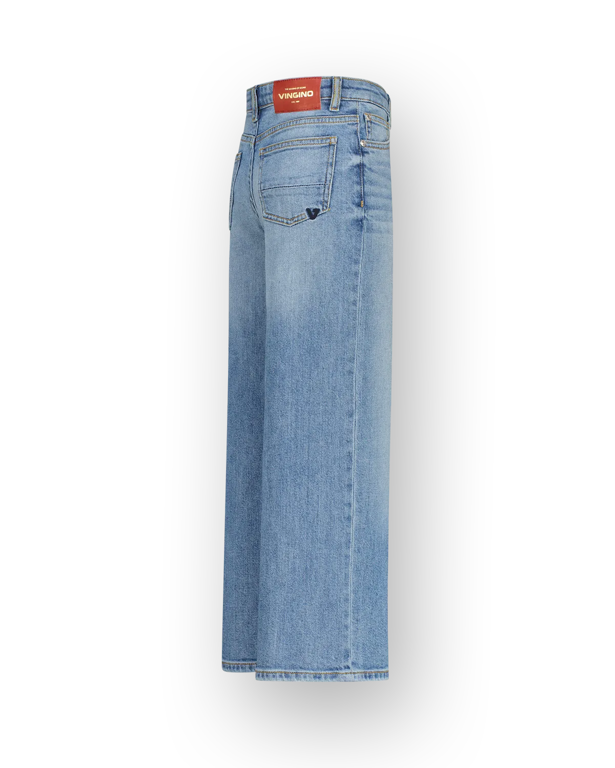 Mädchen Extra wide leg Jeans Cita | Blau