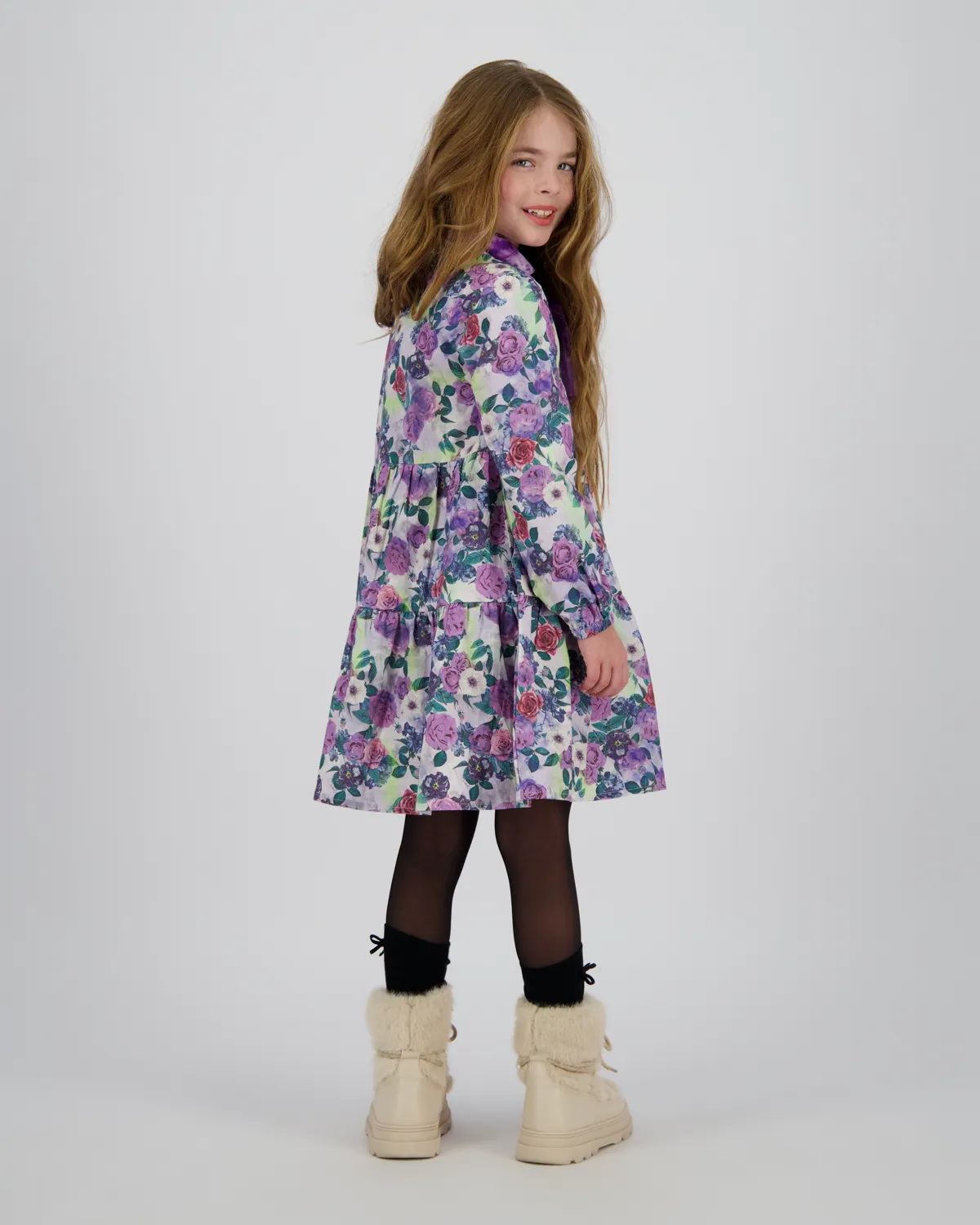 Mädchen Kleid Padelle | Lila
