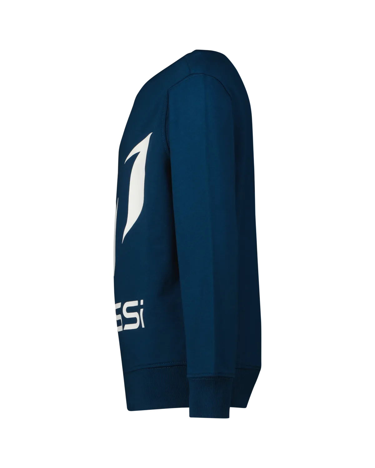 Jungen Sweater Logo-Crew-Messi | Blau