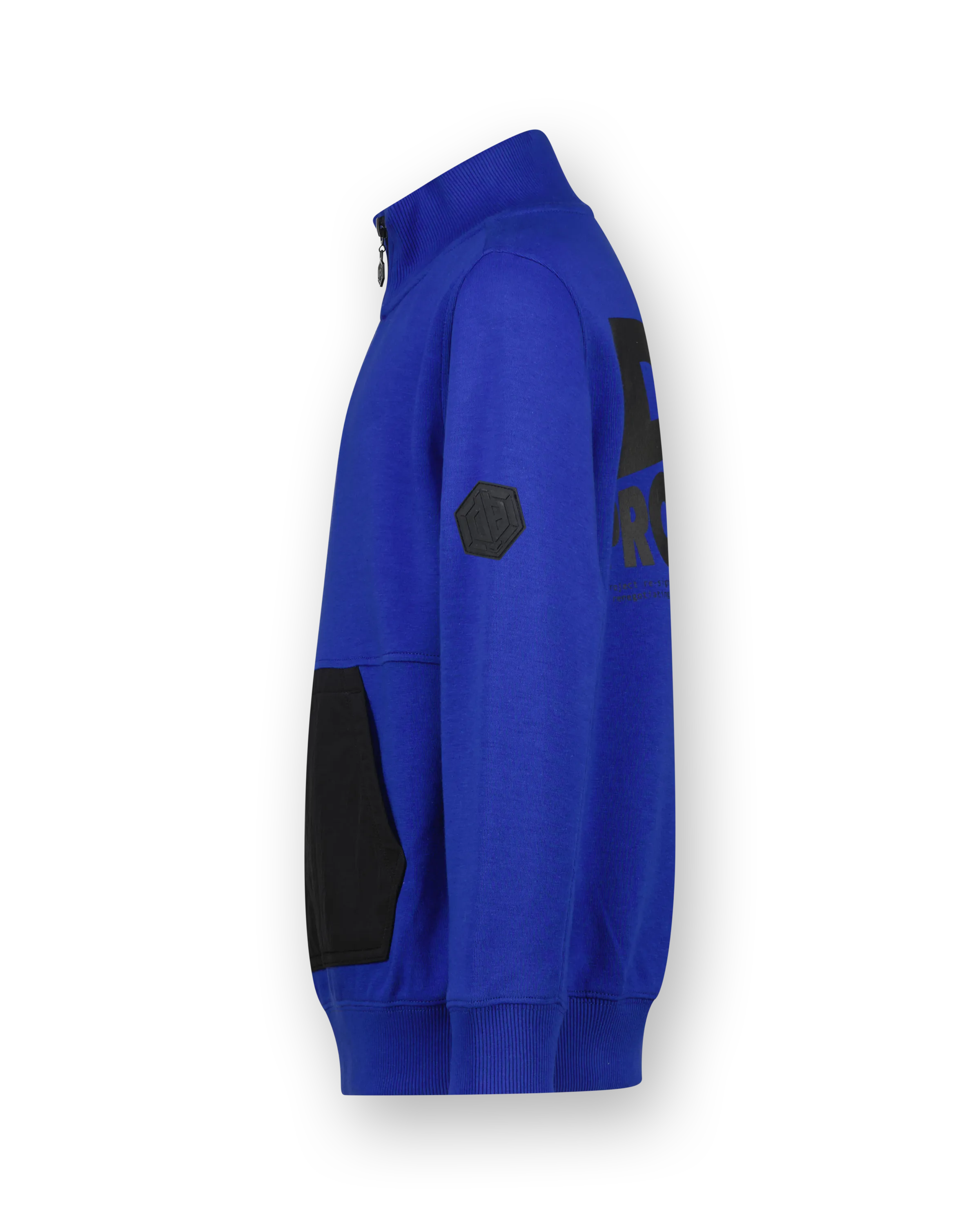 Jungen Sweatshirt Nack | Blau