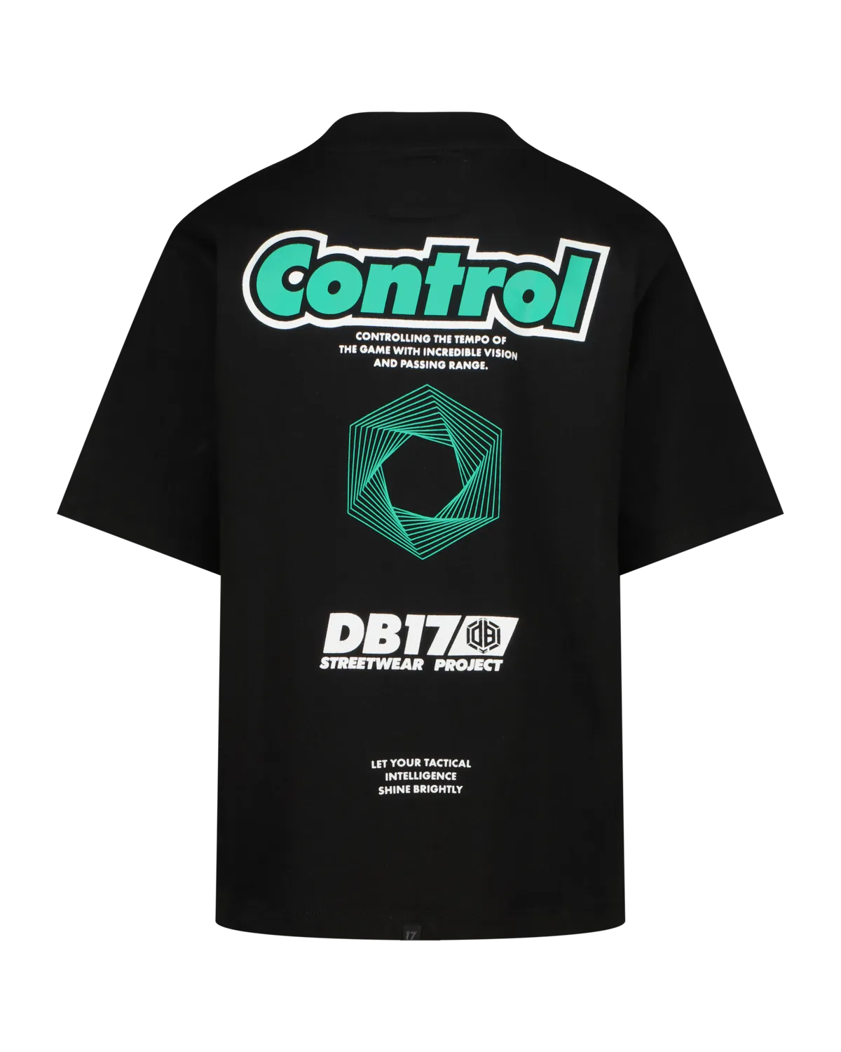 Jungen Oversized T-shirt Hack | Schwarz