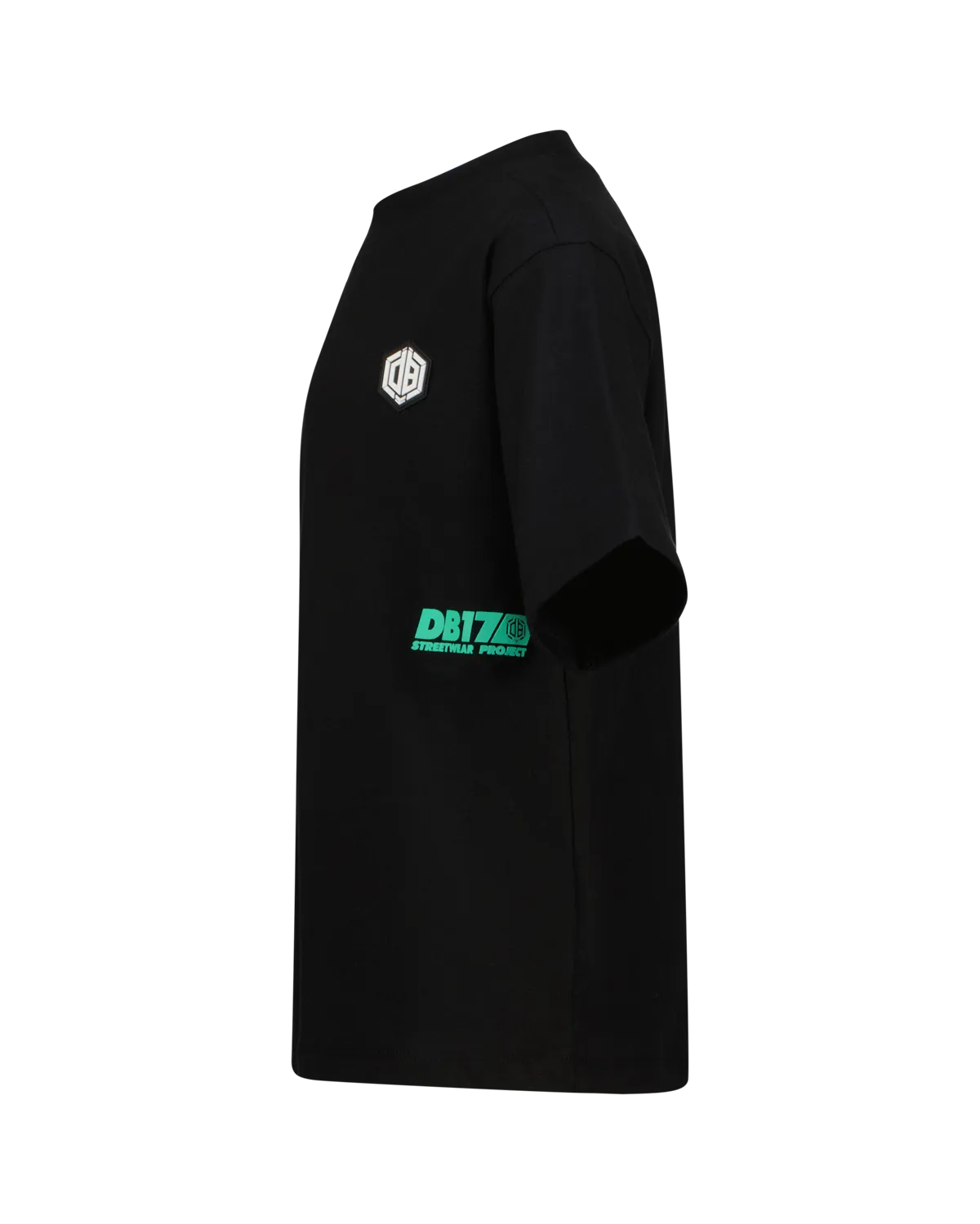 Jungen Oversized T-shirt Hack | Schwarz
