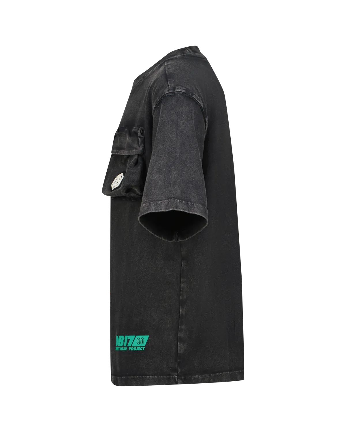 Jungen Oversized T-shirt Hacid | Schwarz