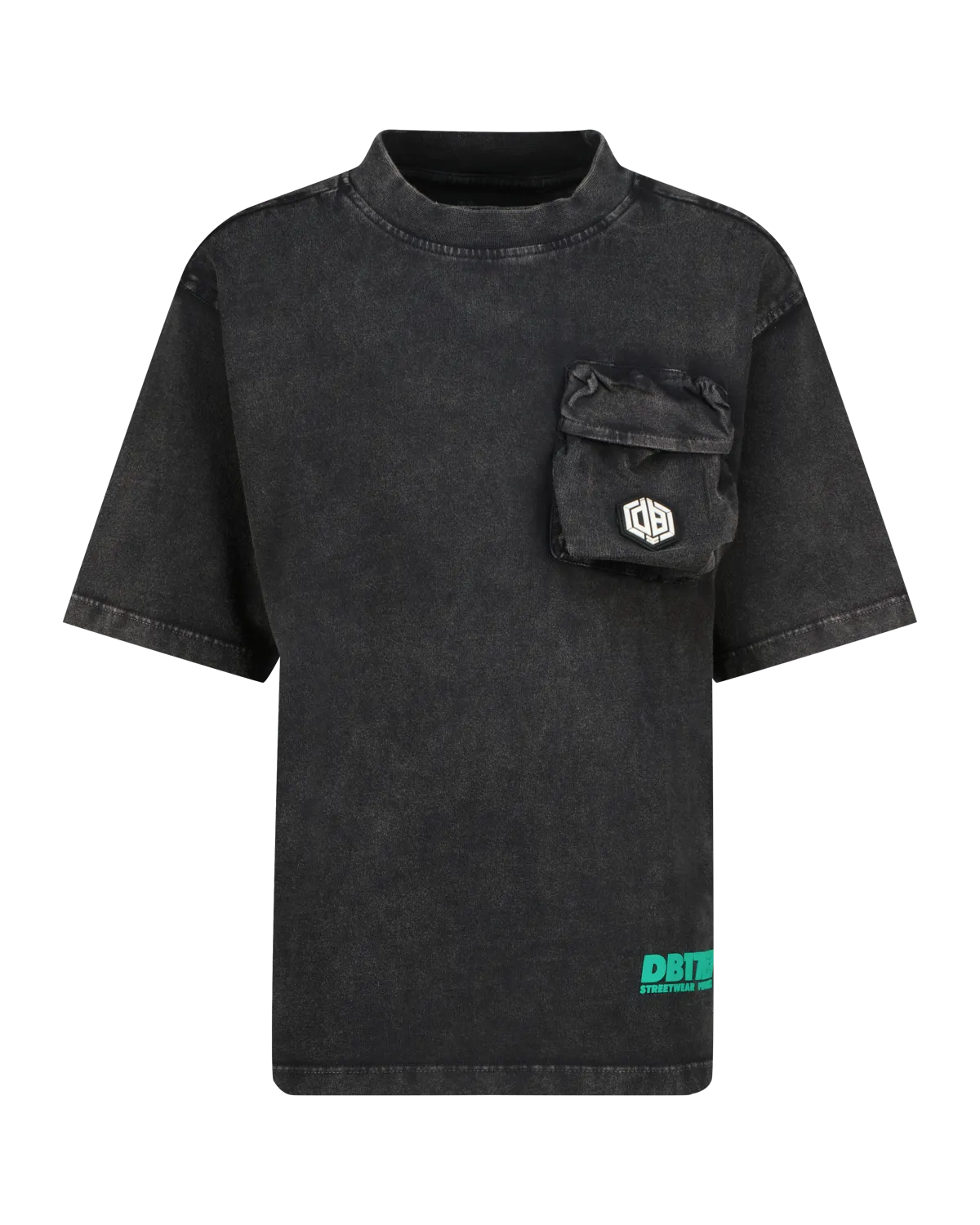 Jungen Oversized T-shirt Hacid | Schwarz