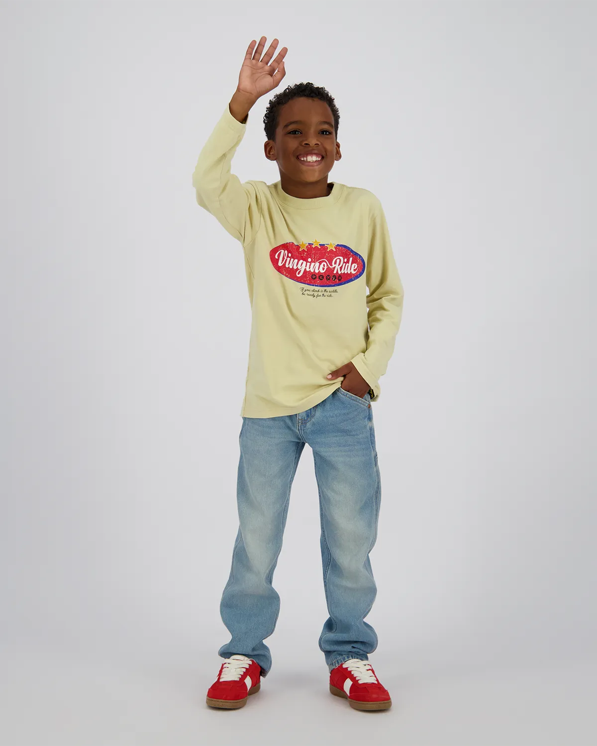 Jungen T-shirt Jacey | Weiß