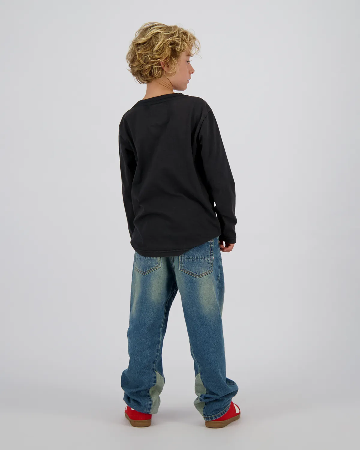Jungen T-shirt Jacey | Schwarz