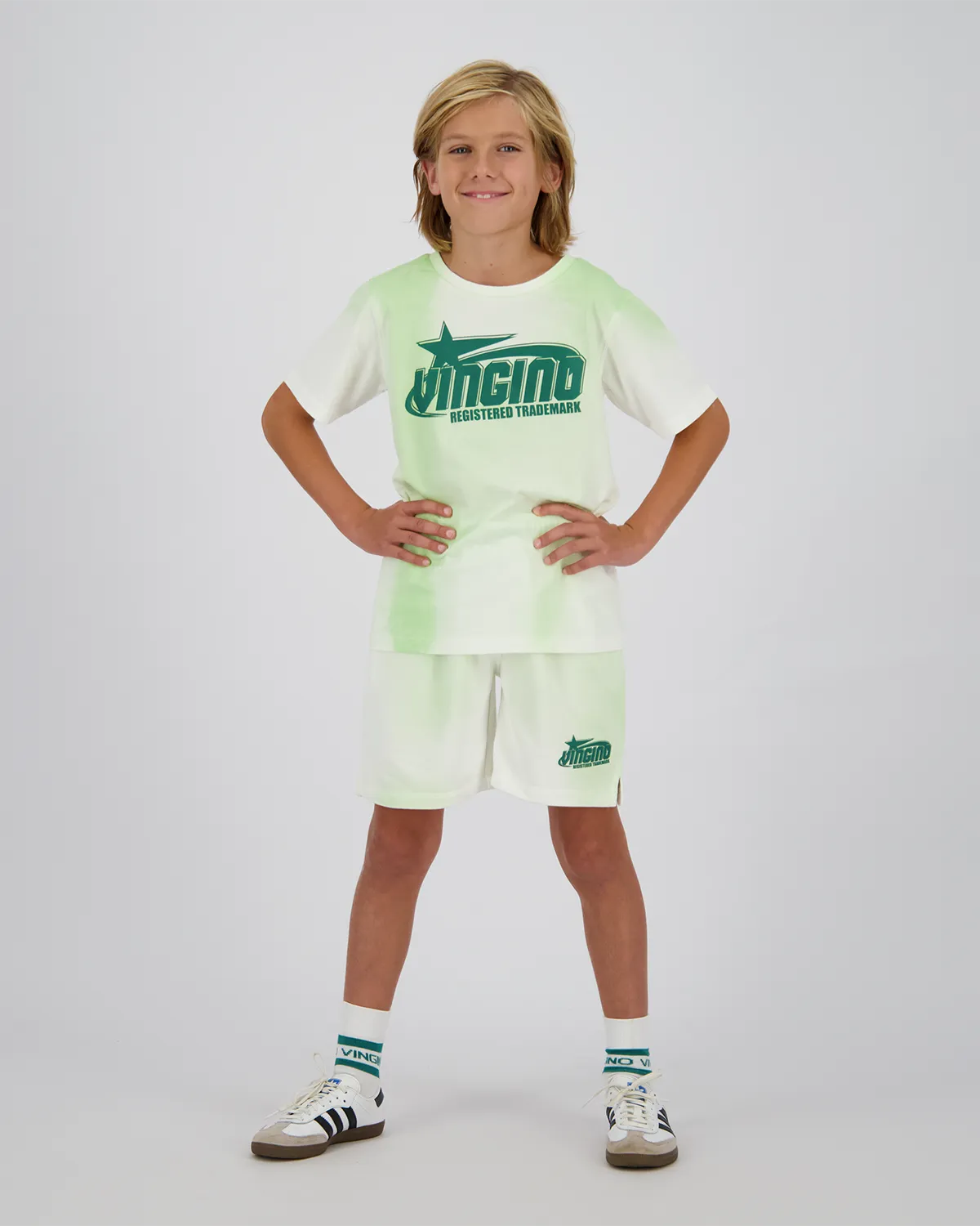 Jungen T-shirt Honzi | Grün