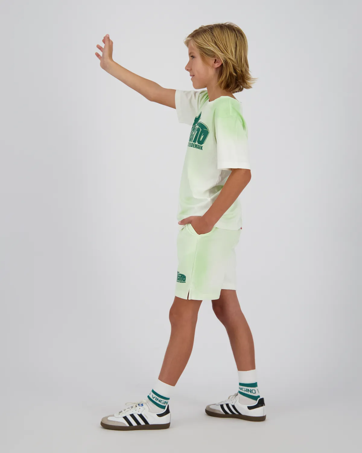 Jungen T-shirt Honzi | Grün