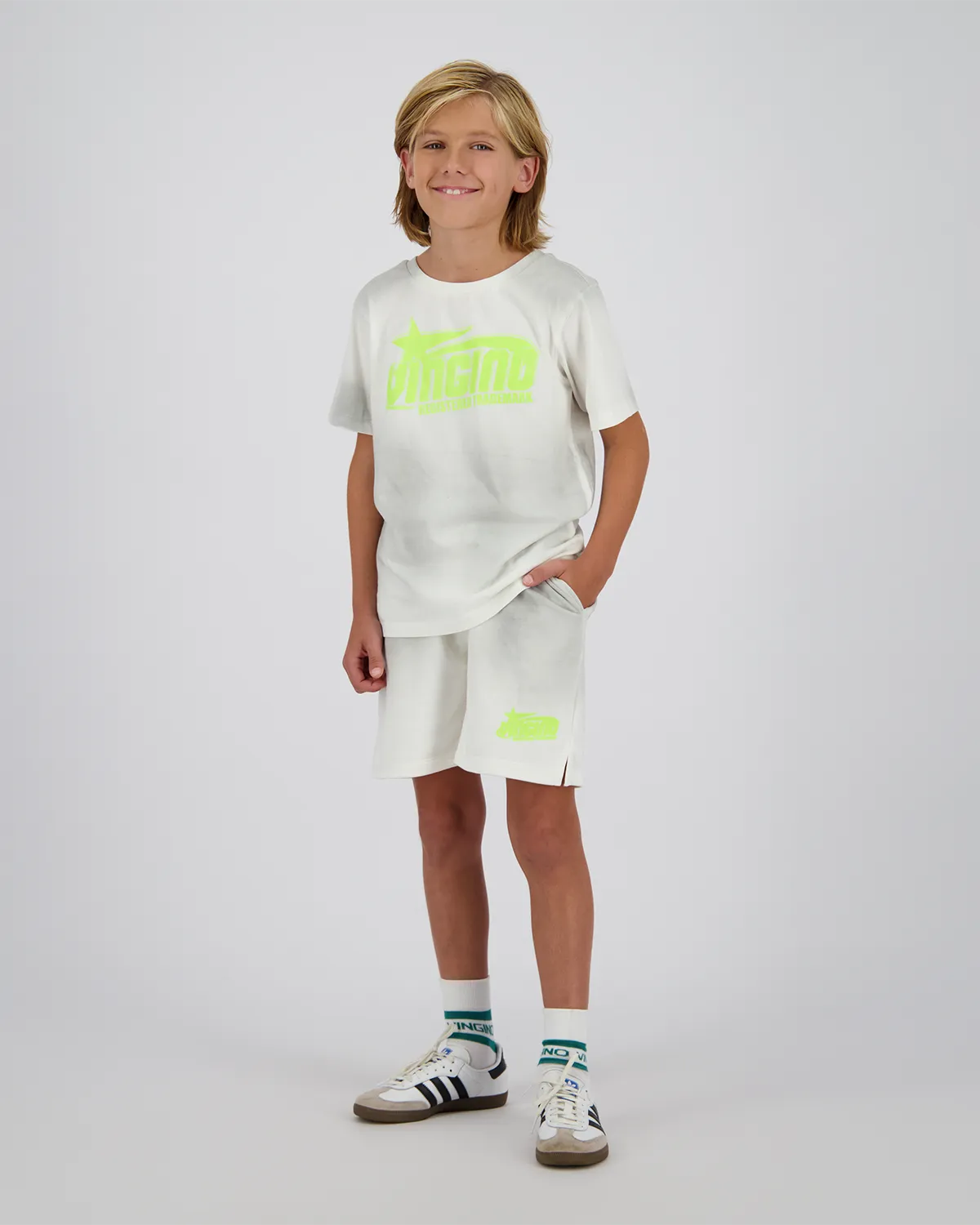 Jungen T-shirt Honzi | Grau