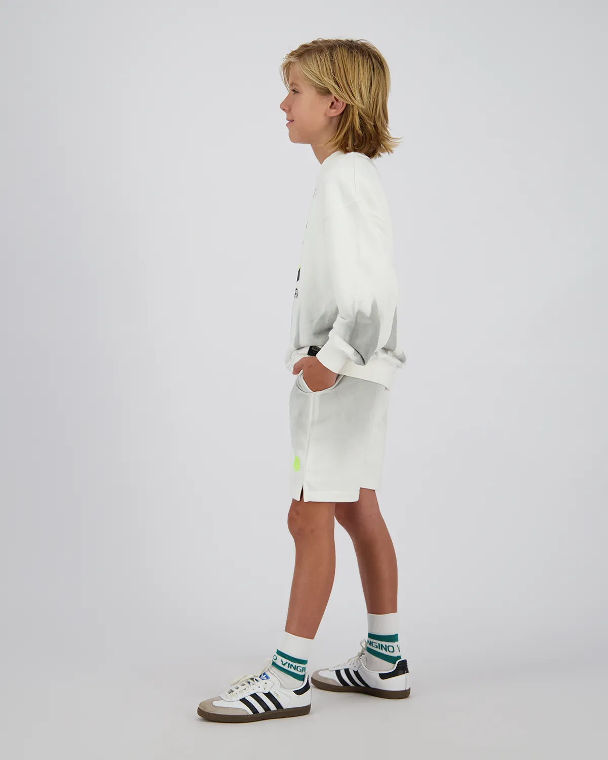 Jungen Oversized Sweater Nori | Grau