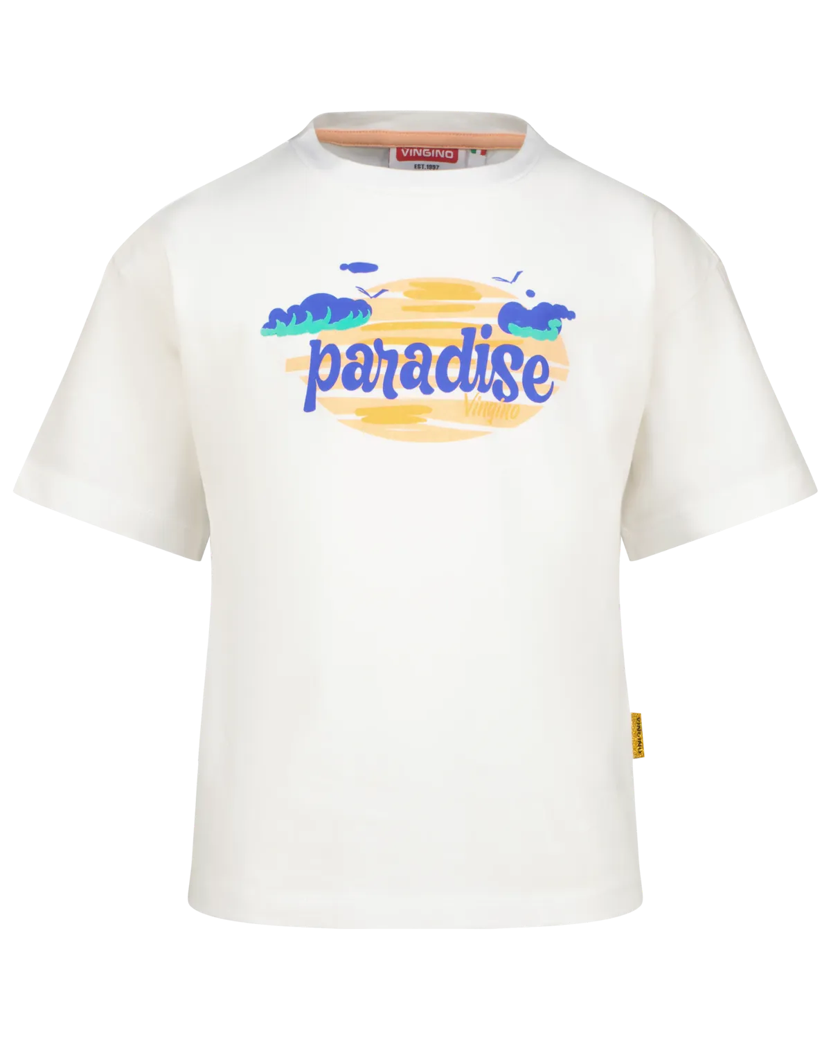 Mädchen Oversized T-shirt Hanza | Weiß