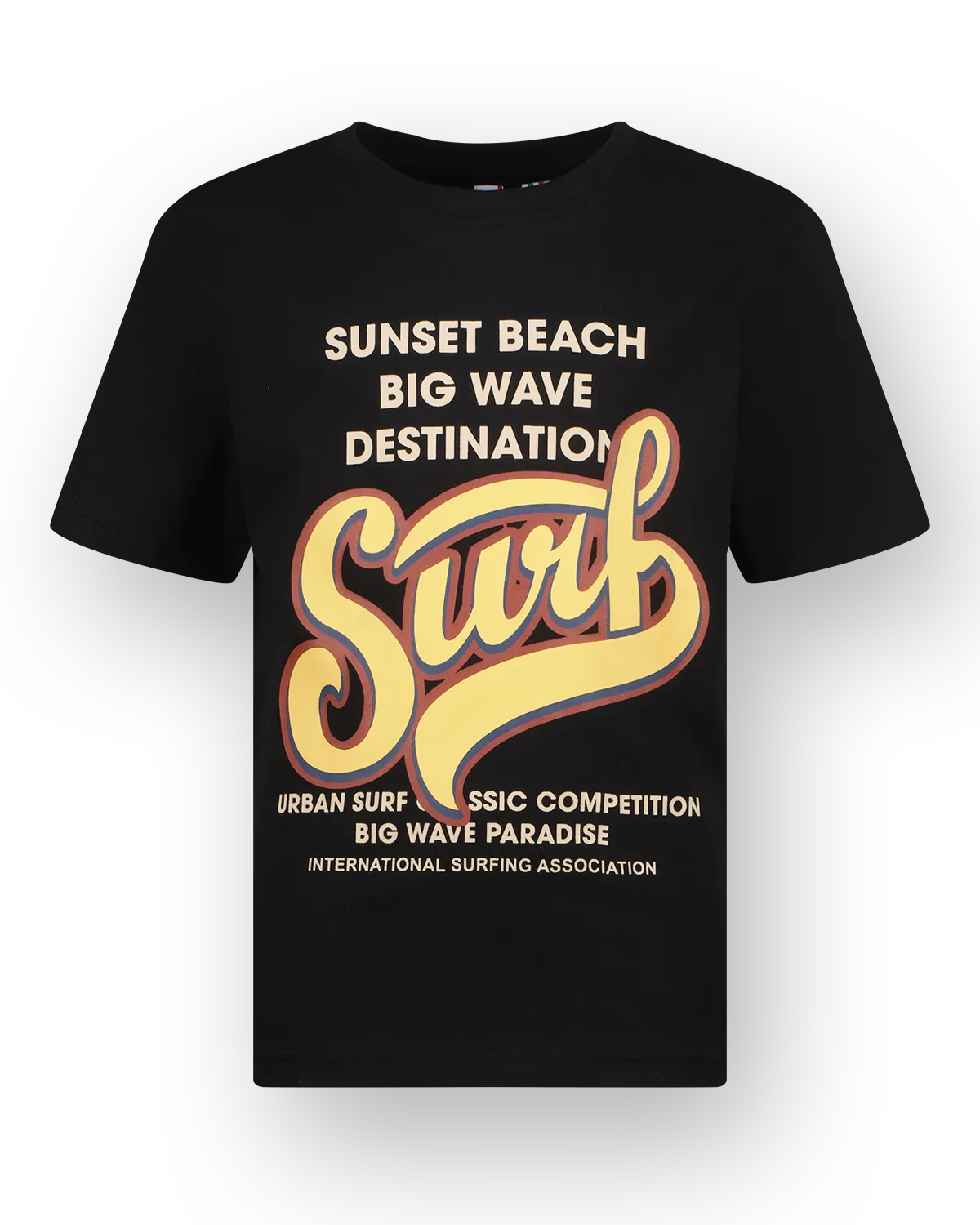 Jungen T-shirt Haider | Schwarz