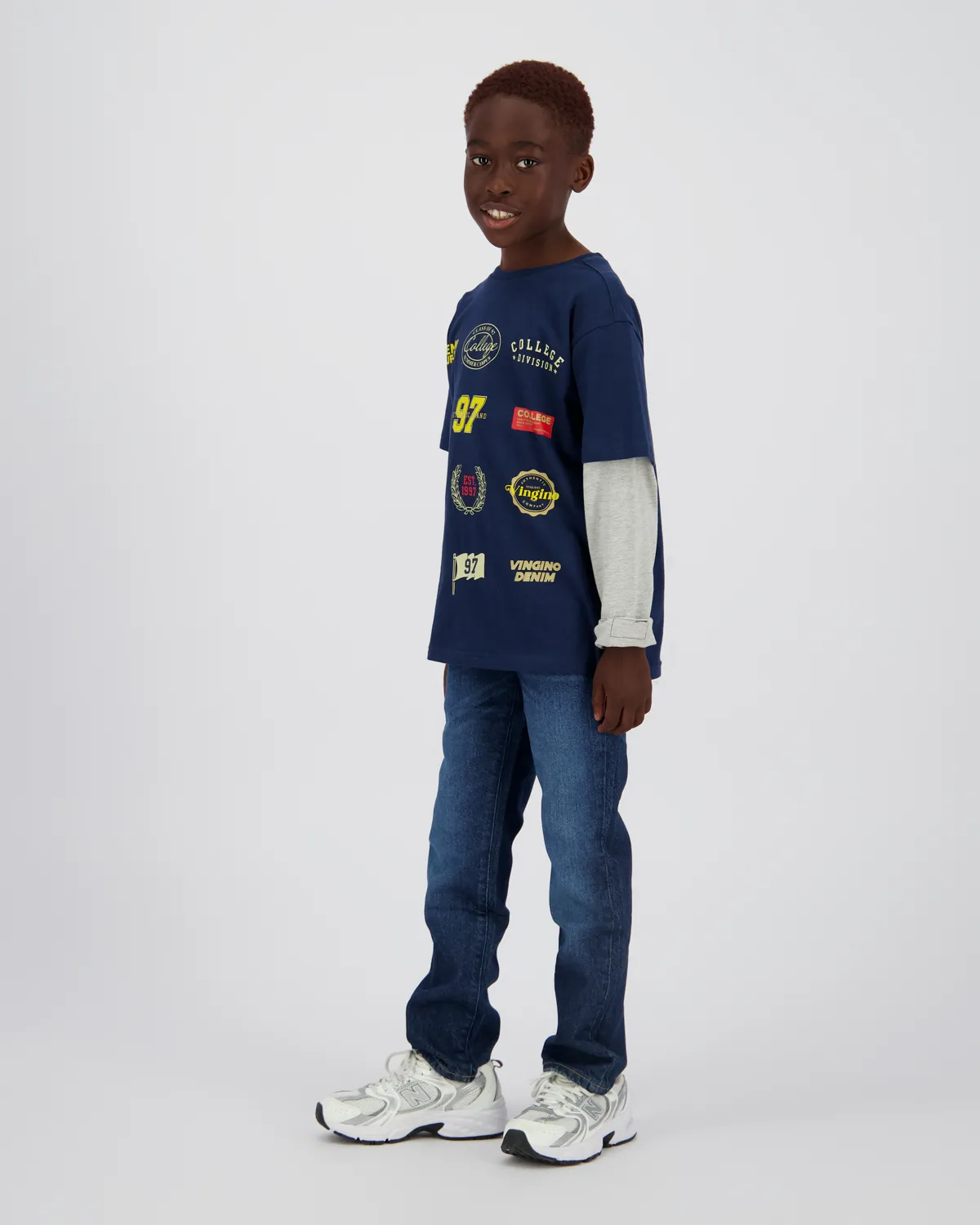 Jungen Regular Jeans Brent | Blau