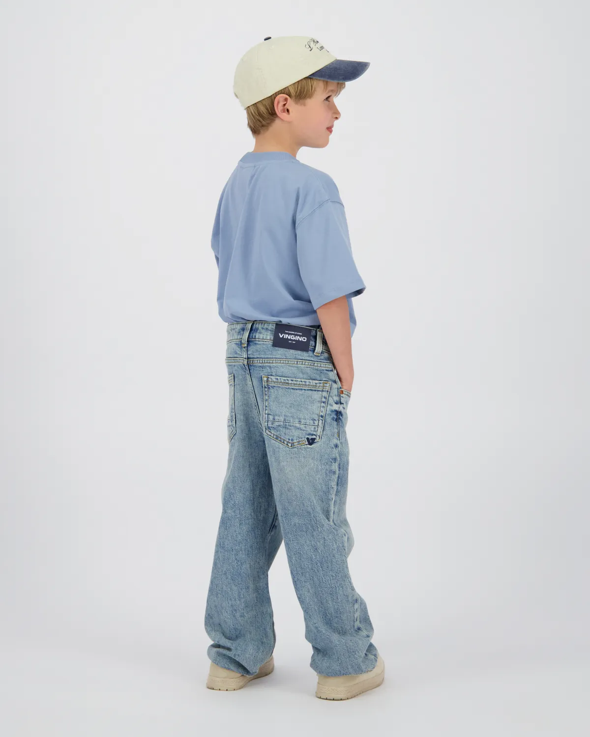 Jungen Relaxed Jeans Geraldo | Blau