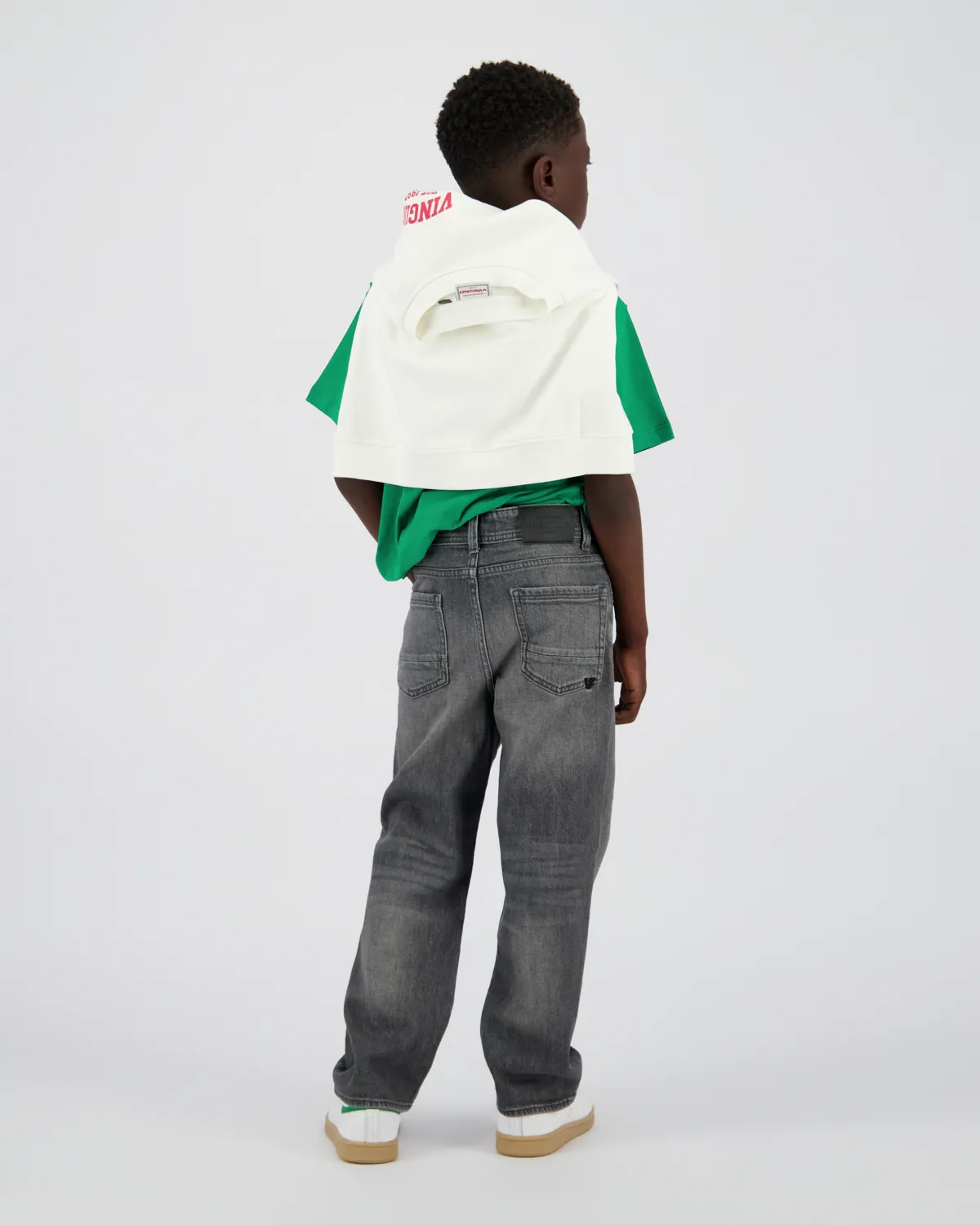 Jungen Relaxed Jeans Geraldo | Grau