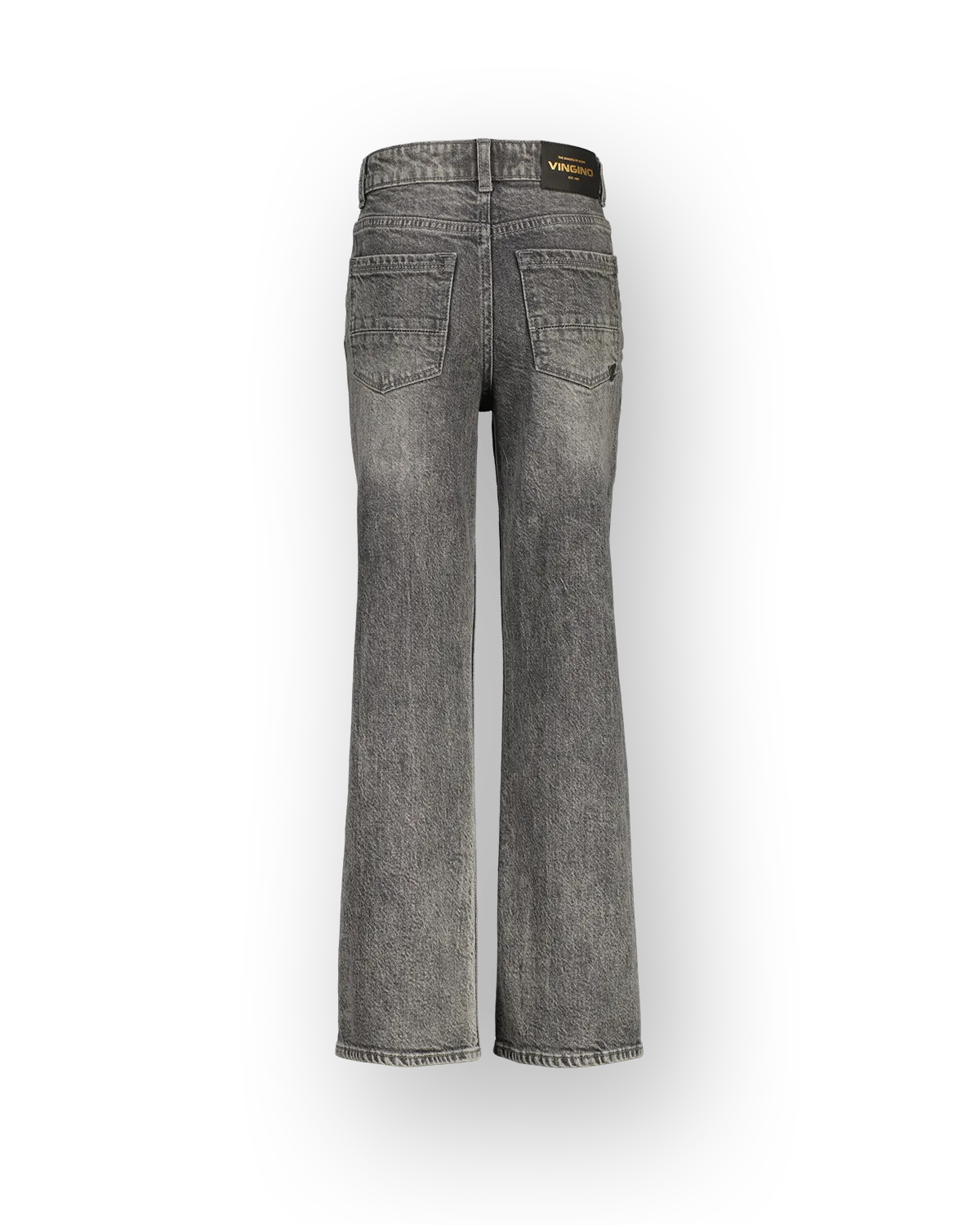 Mädchen Straight flare Jeans Carey | Grau
