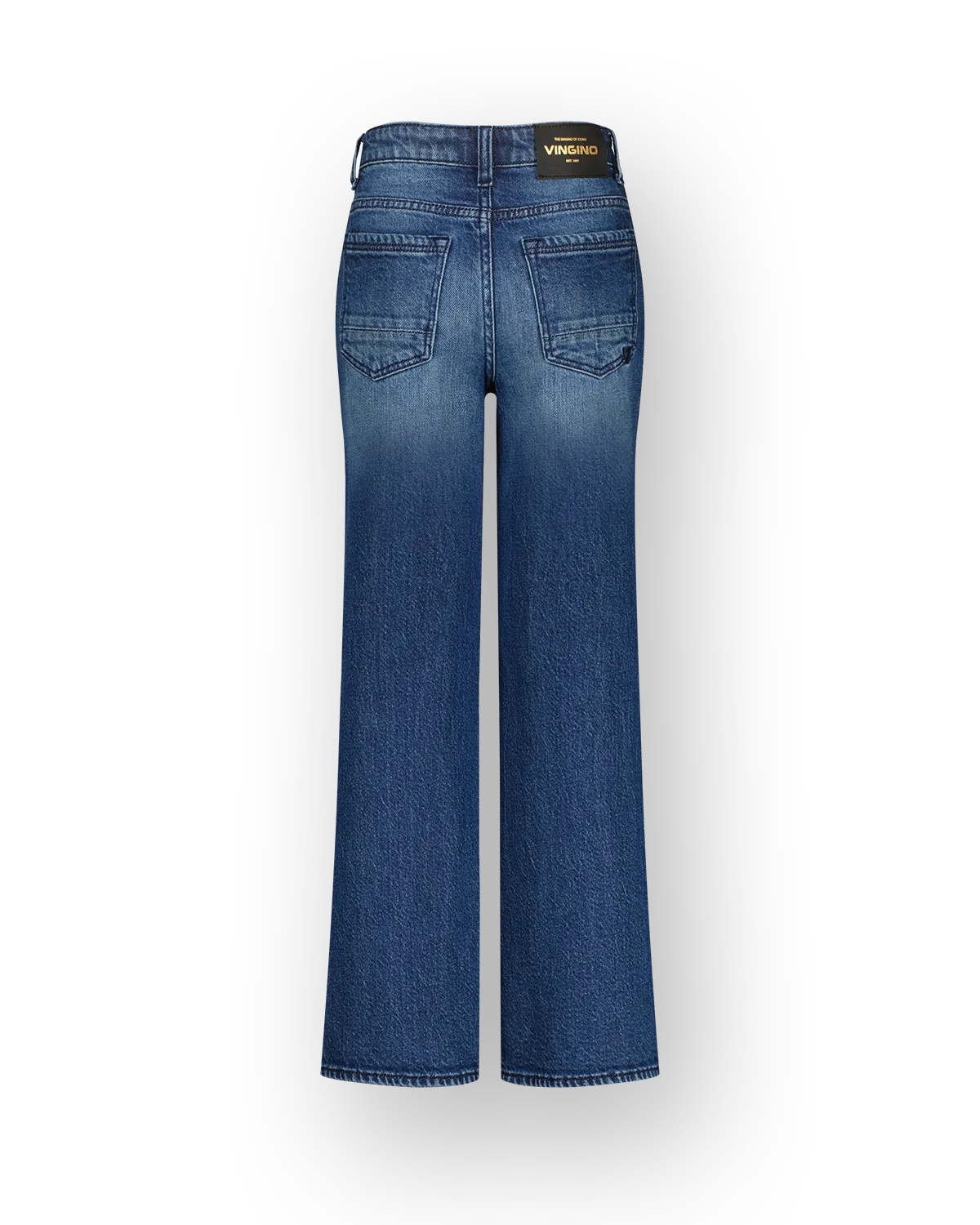 Mädchen Wide leg Jeans Cecile | Blau
