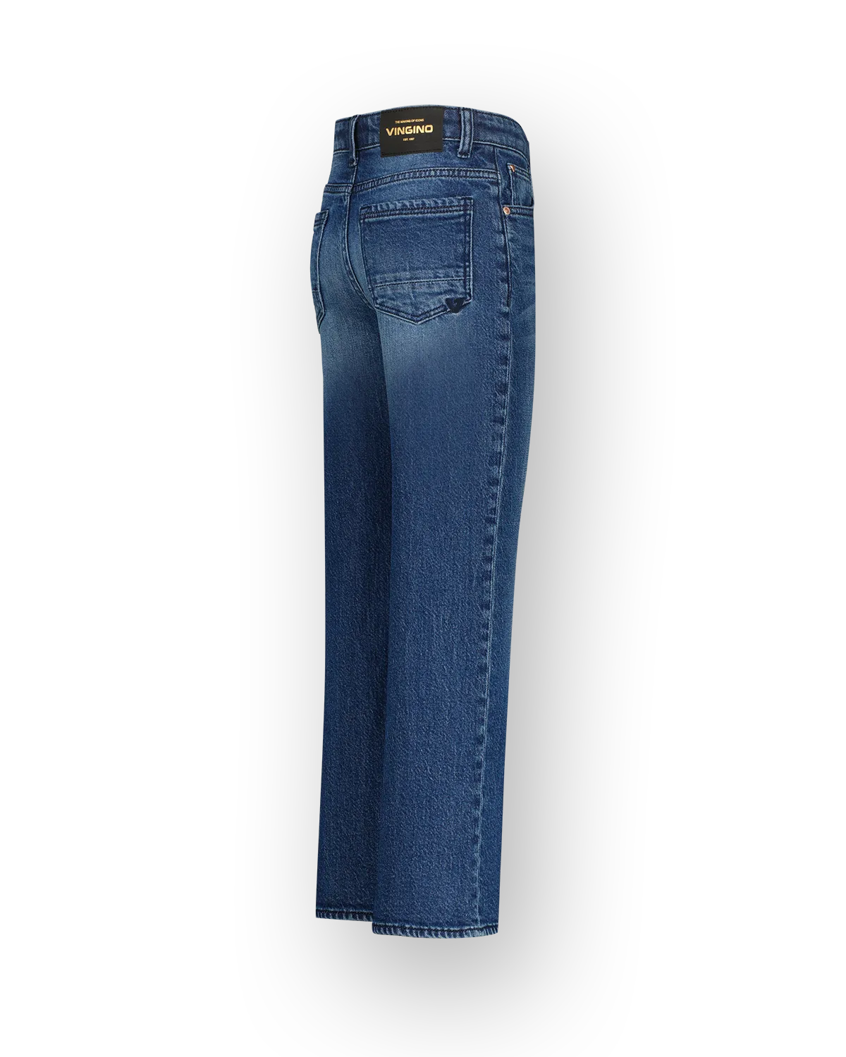 Mädchen Wide leg Jeans Cecile | Blau