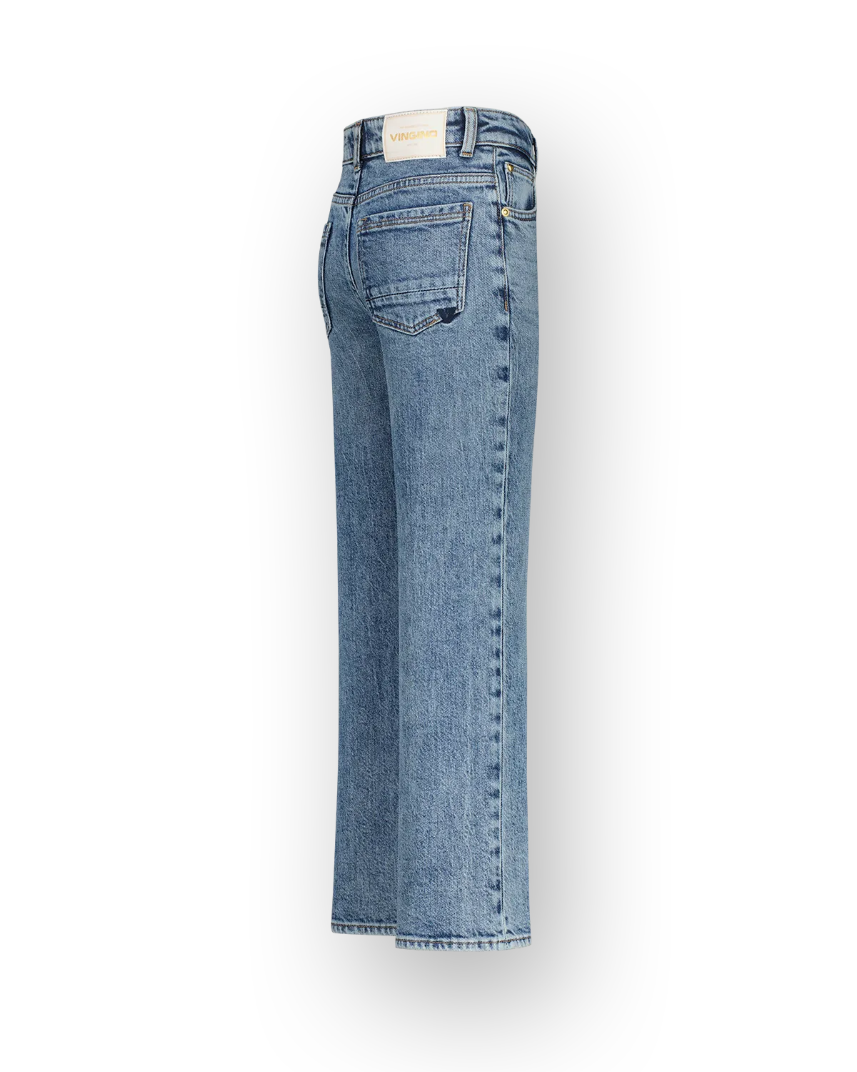 Mädchen Wide leg Jeans Cecile | Blau