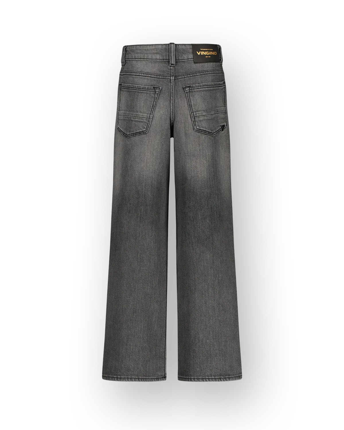 Mädchen Extra wide leg Jeans Carlice | Grau