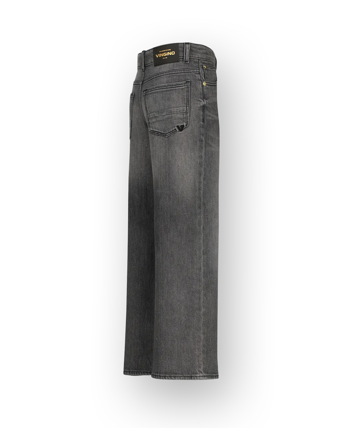 Mädchen Extra wide leg Jeans Carlice | Grau
