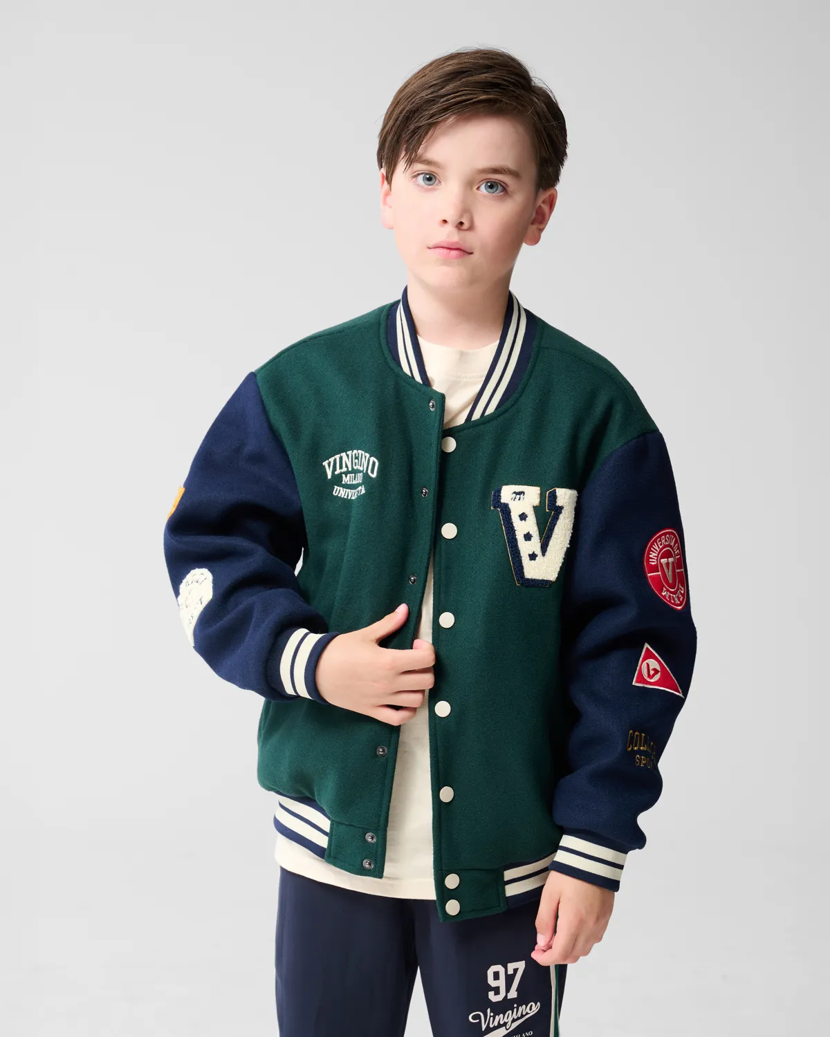 Jungen Jacke outdoor Tomie | Grün