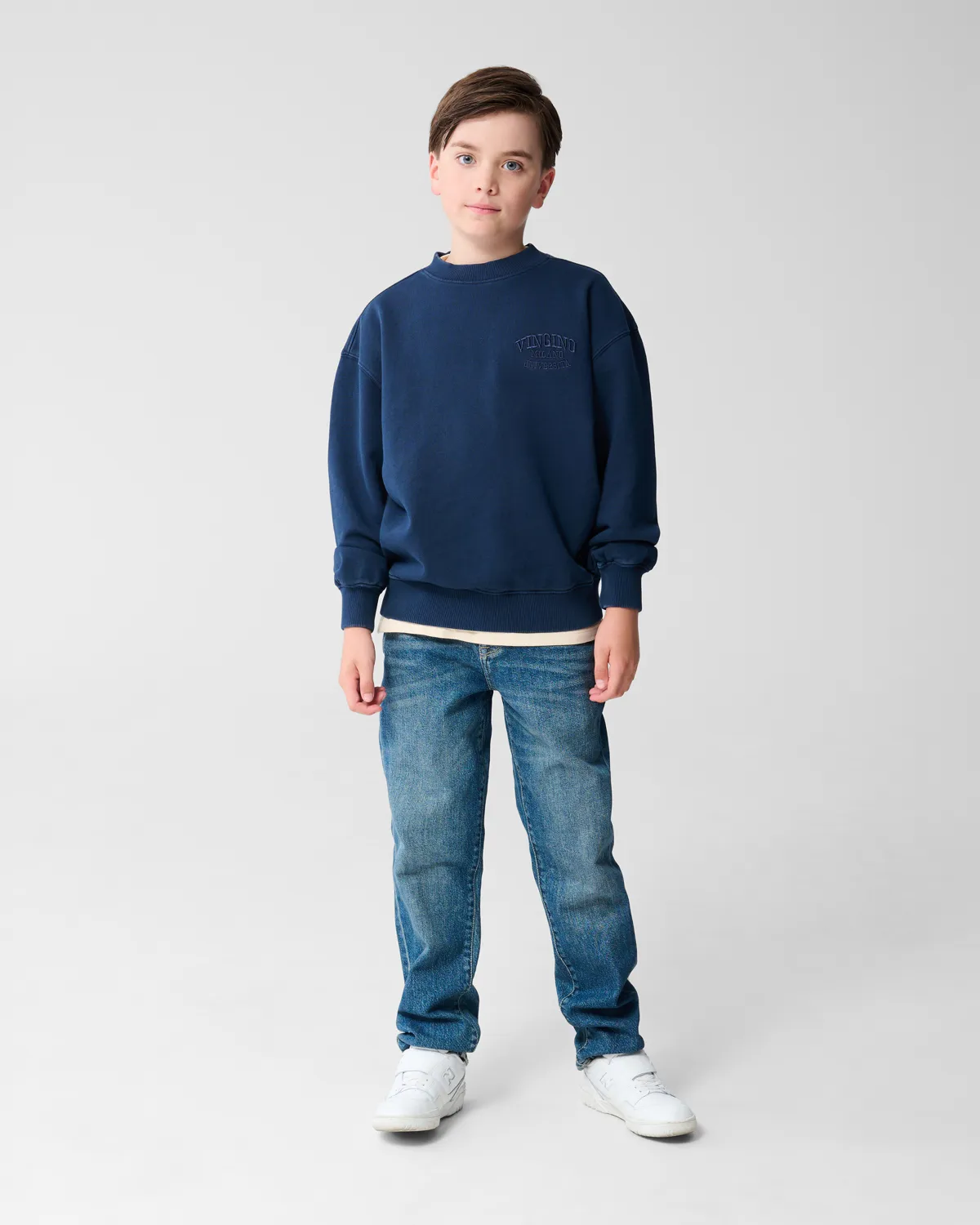 Jungen Oversized Sweatshirt Nordi | Blau