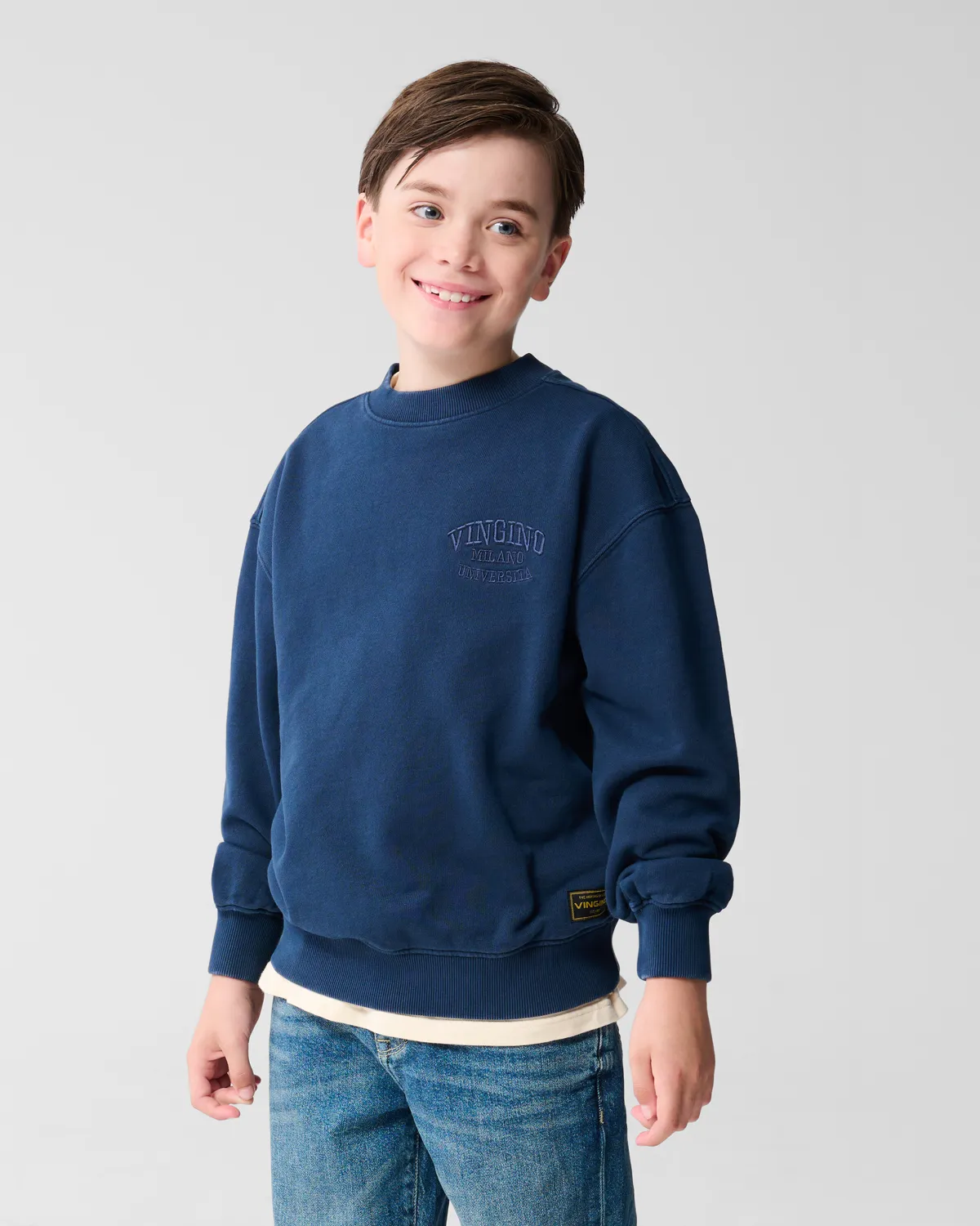 Jungen Oversized Sweatshirt Nordi | Blau