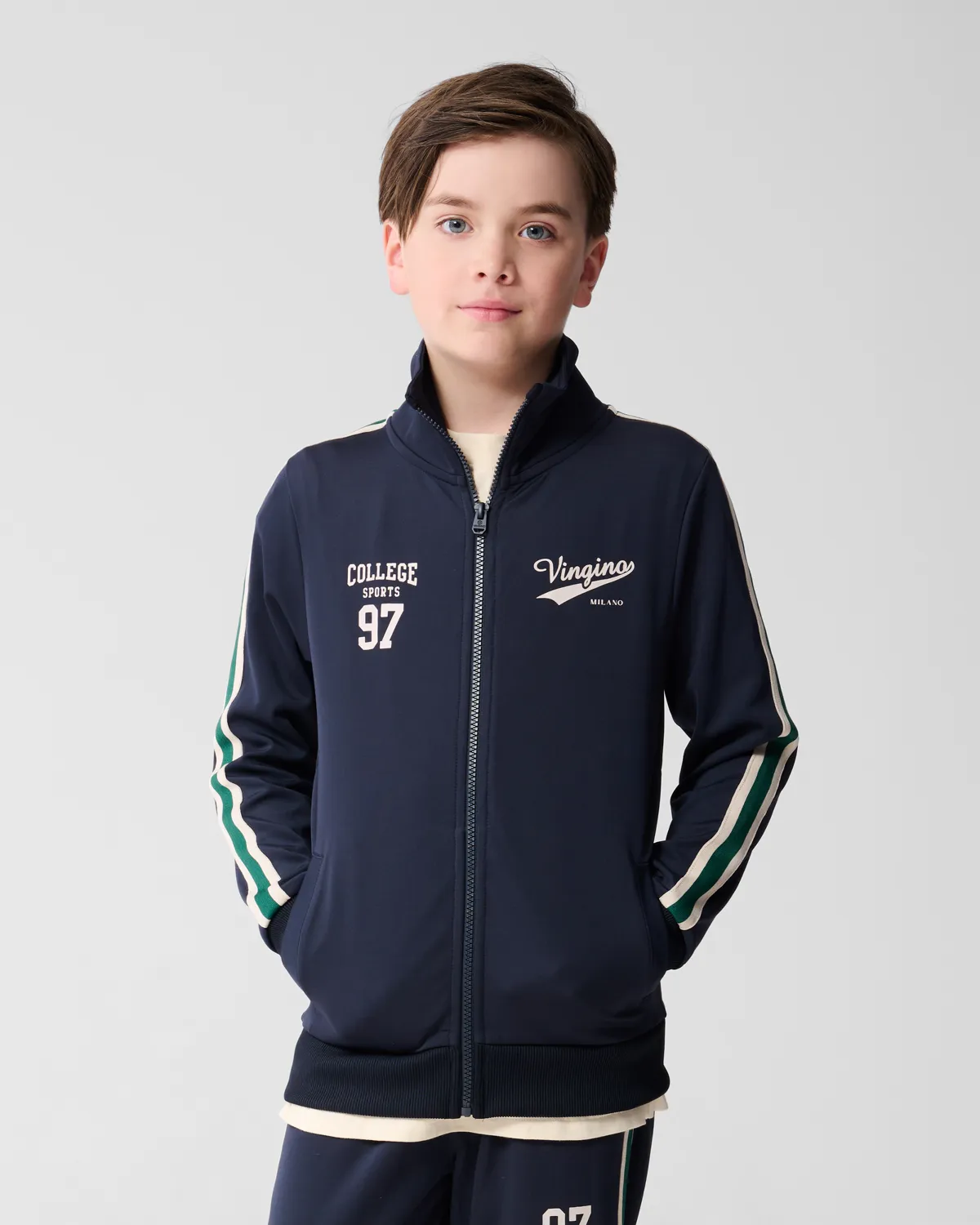 Jungen Weste Olanto | Blau