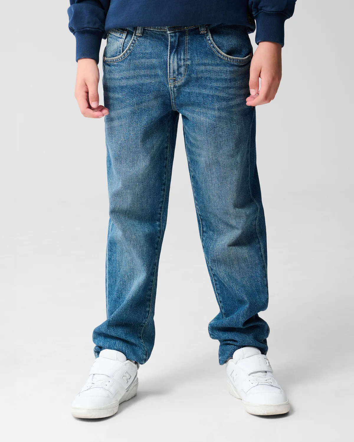 Jungen Straight Jeans Piero | Blau