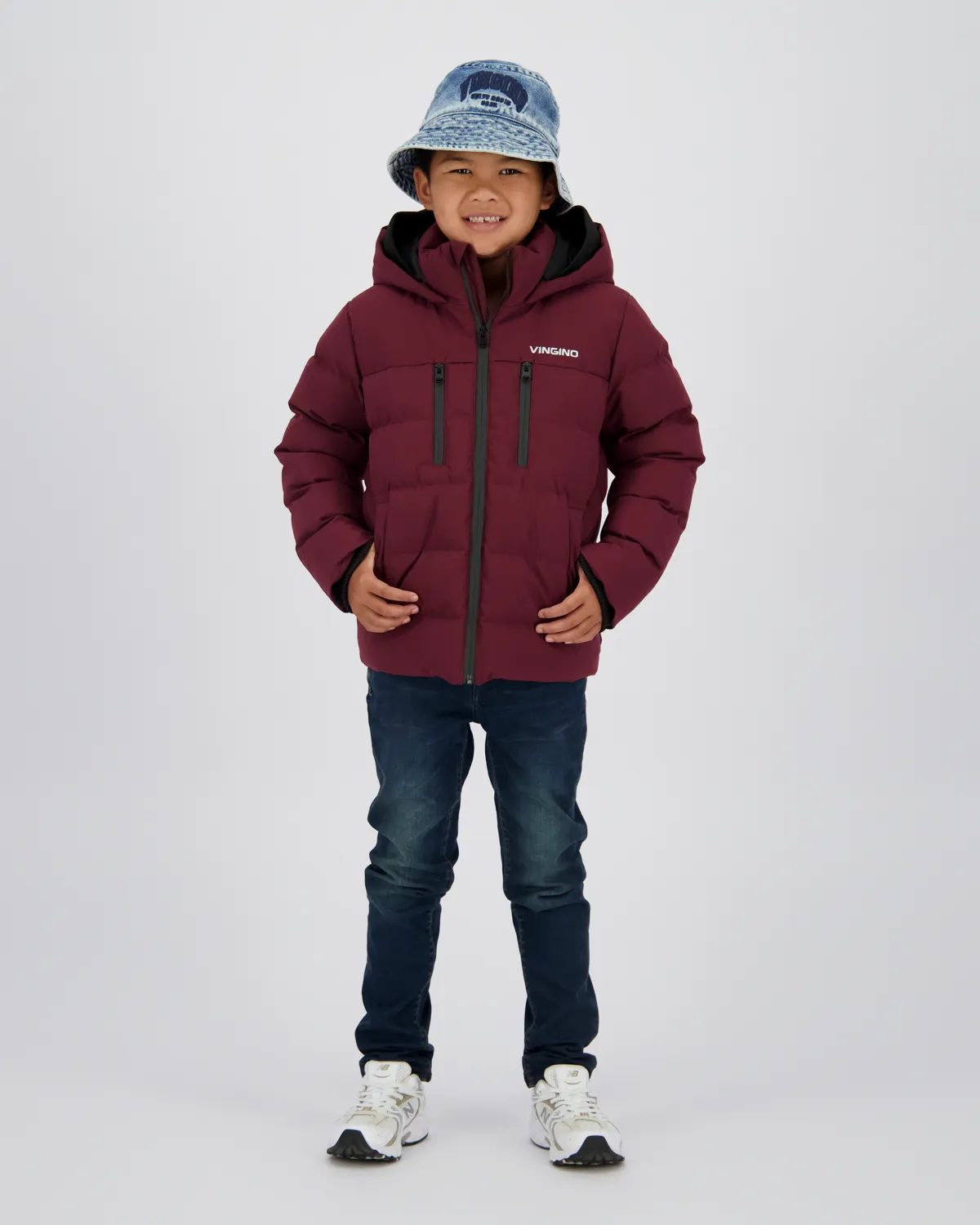 Jungen Jacke Tigon | Schwarz