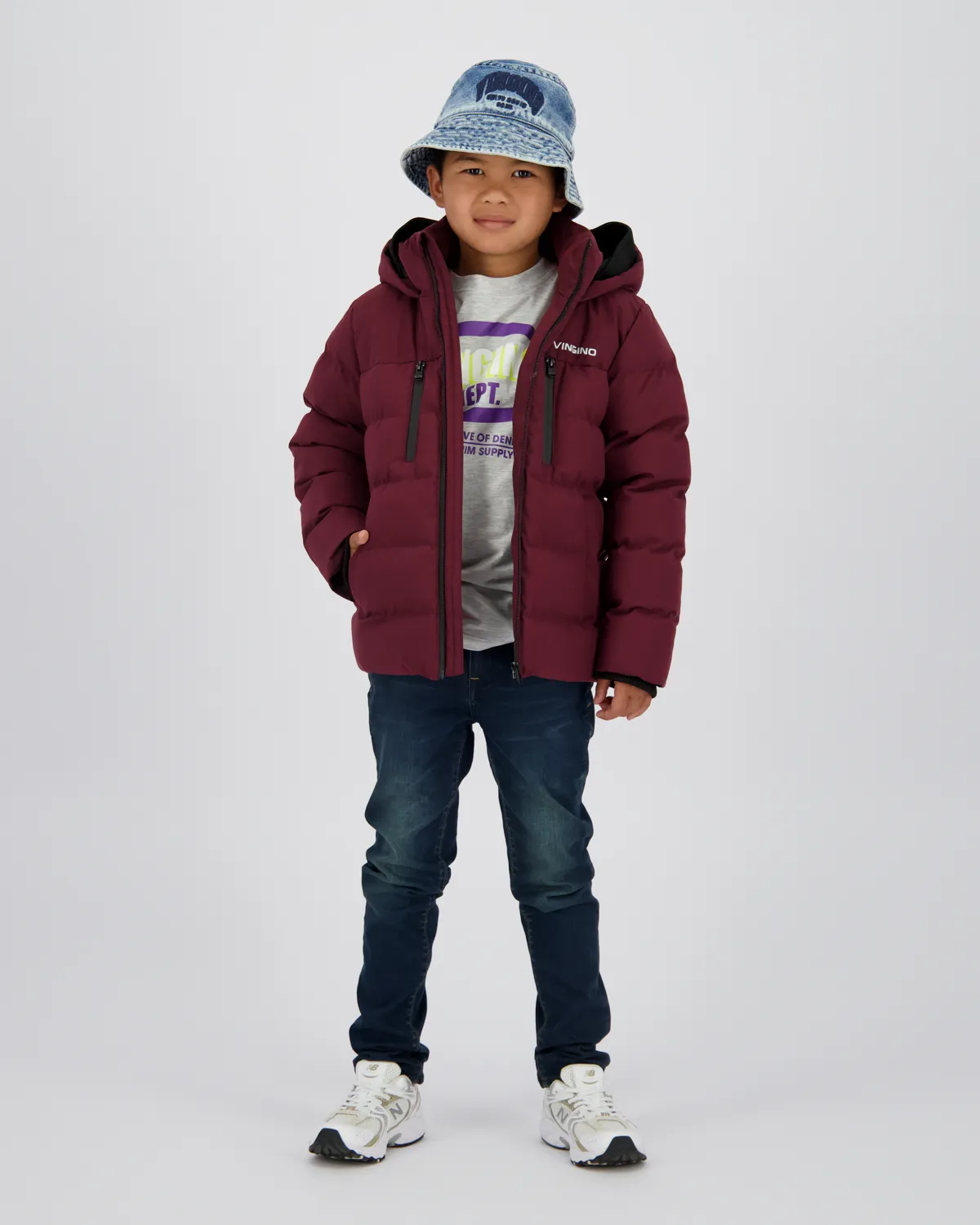 Jungen Jacke Tigon | Schwarz