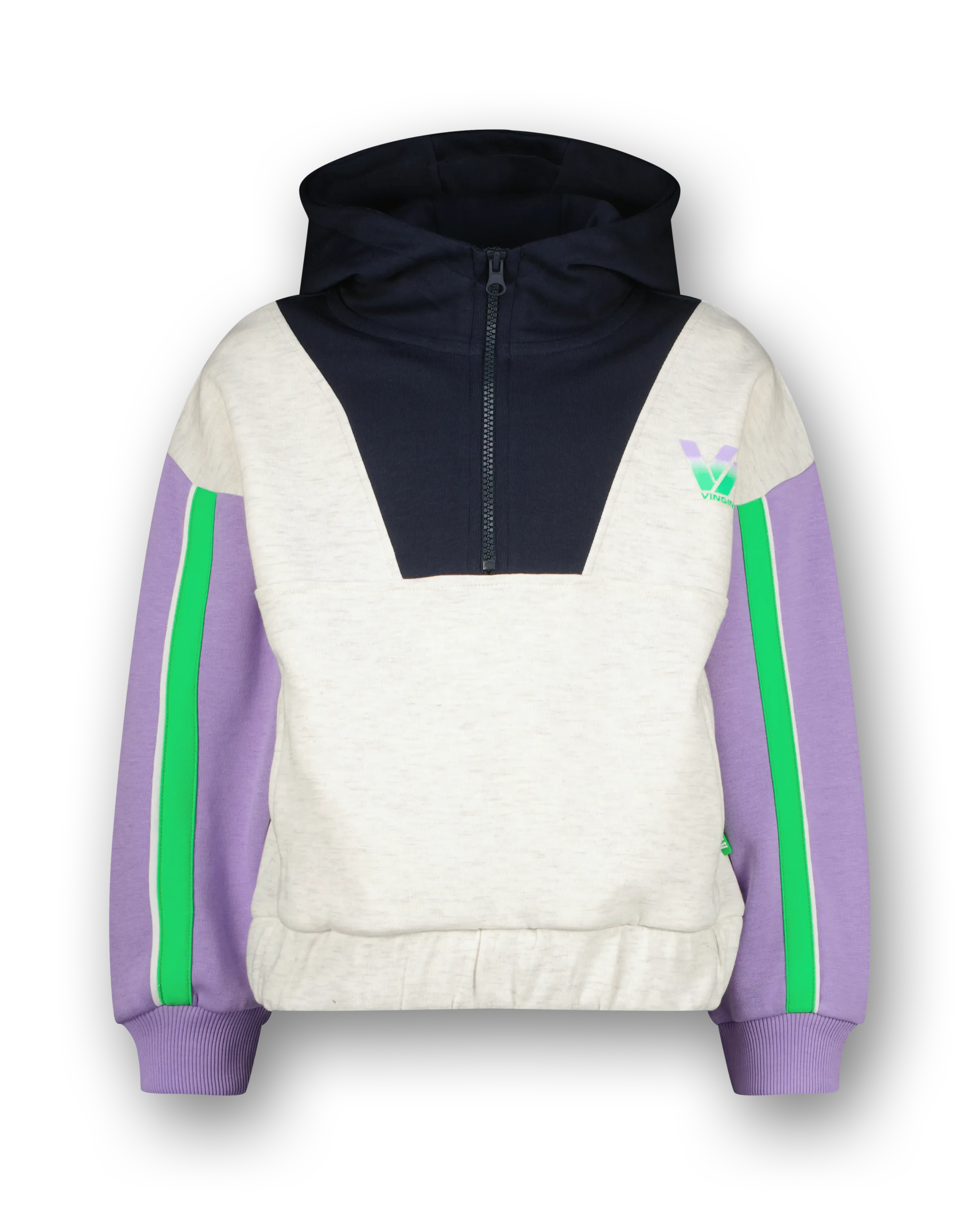 Mädchen Sweatshirt Nelke | Grau