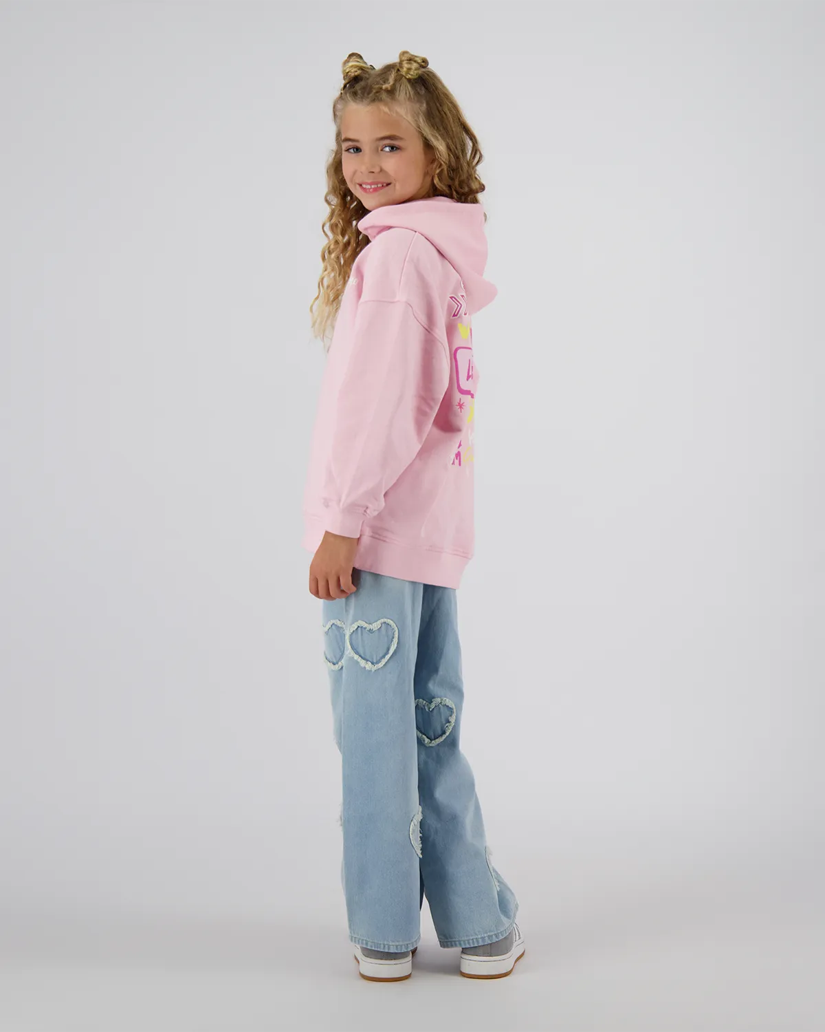 Mädchen Kapuzenpullover Nylah | Rosa