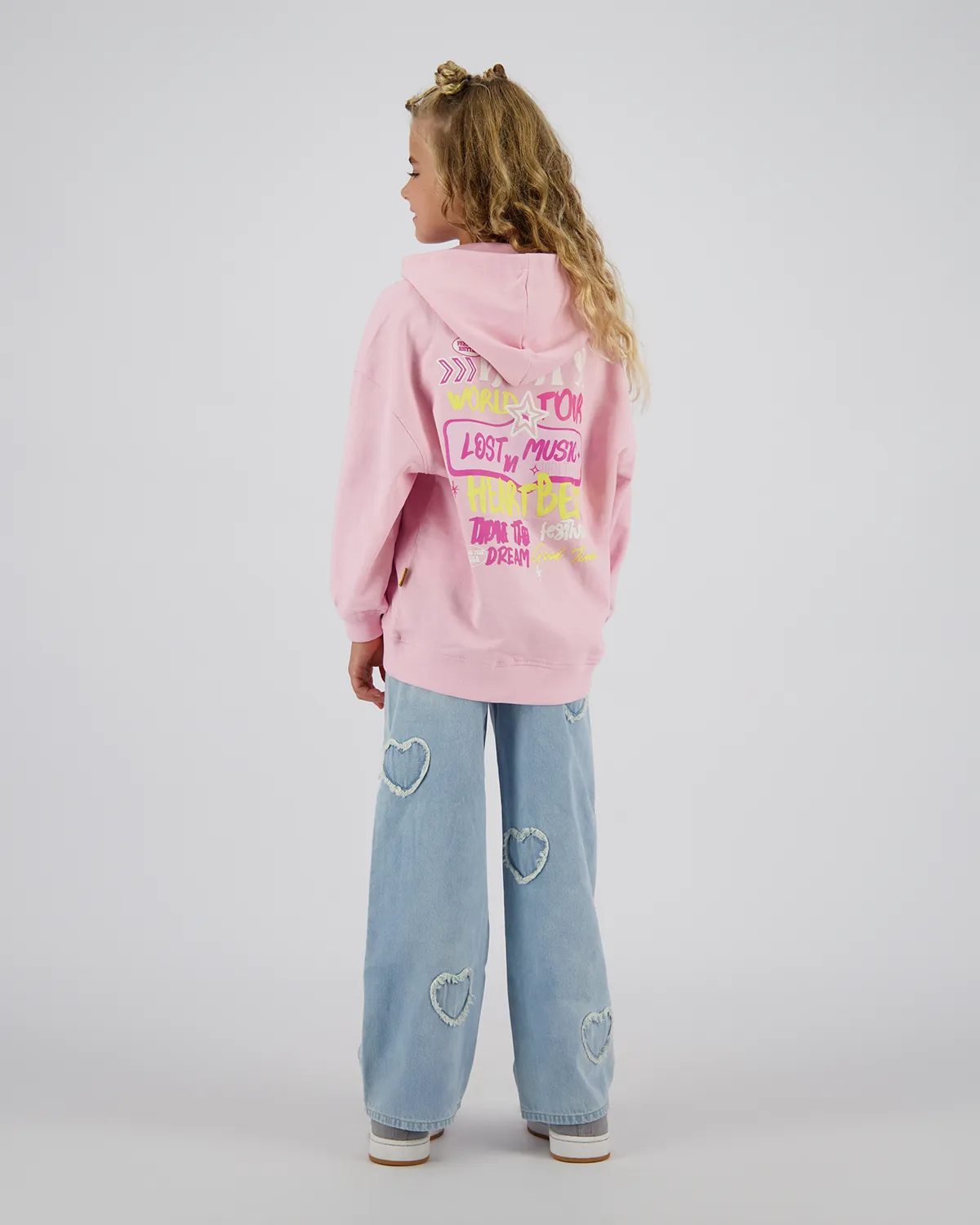 Mädchen Kapuzenpullover Nylah | Rosa