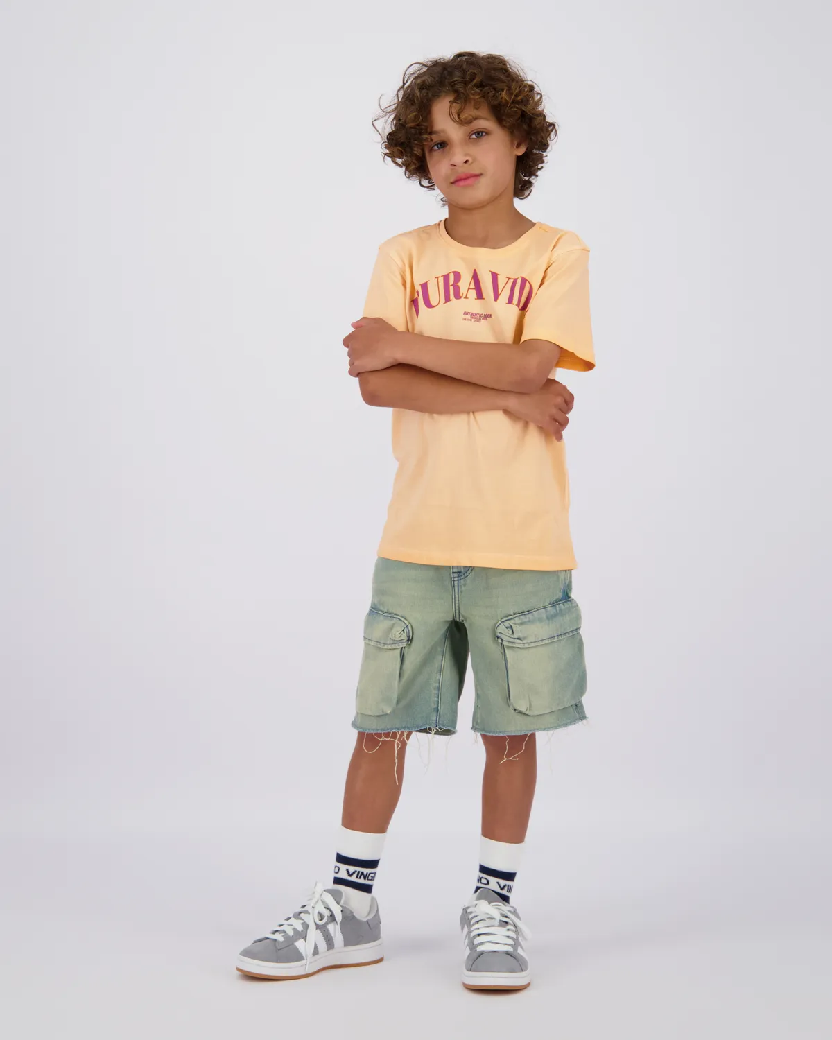 Jungen T-shirt Haruto | Orange